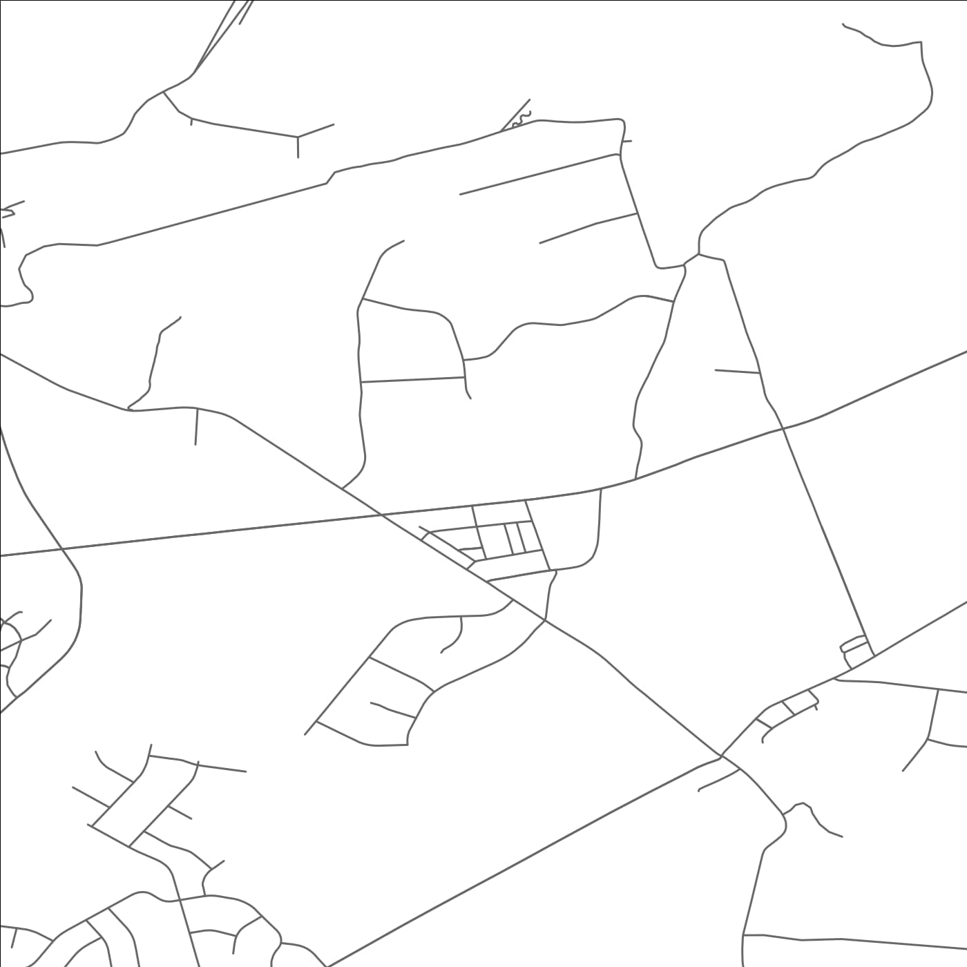 ROAD MAP OF UPPER STEWARTSVILLE, NEW JERSEY BY MAPBAKES