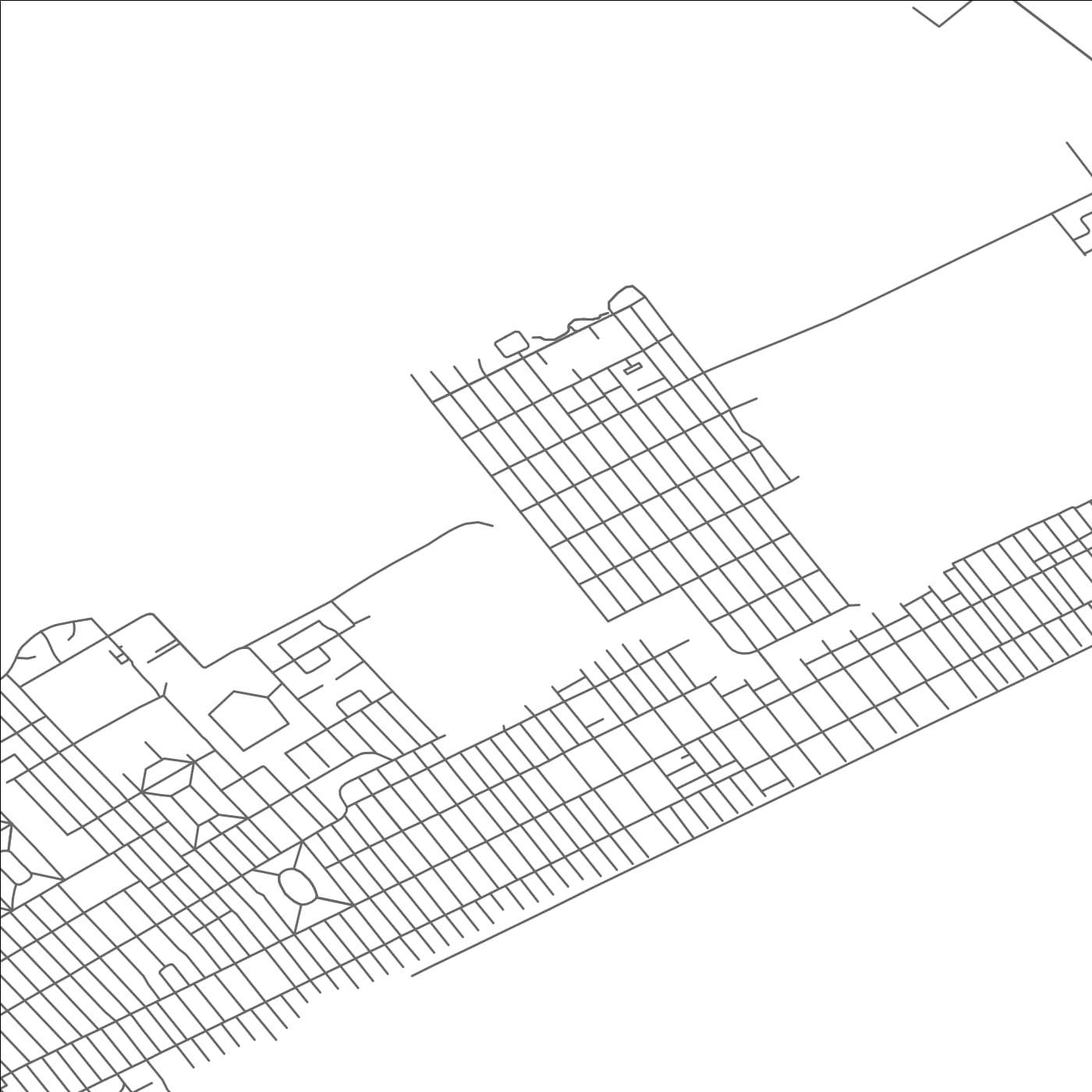 ROAD MAP OF VENTNOR CITY, NEW JERSEY BY MAPBAKES