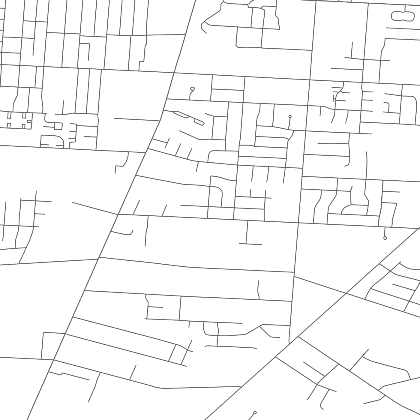 ROAD MAP OF VINELAND, NEW JERSEY BY MAPBAKES