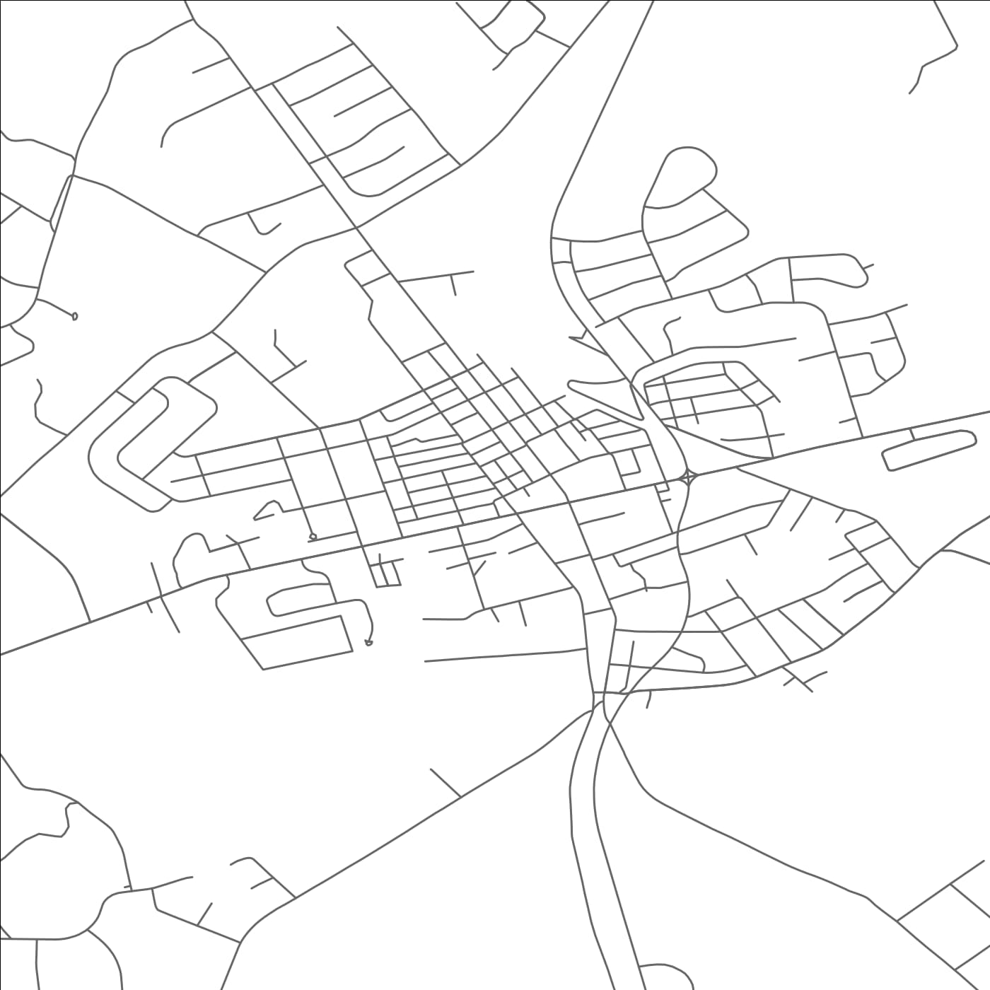 ROAD MAP OF WASHINGTON, NEW JERSEY BY MAPBAKES