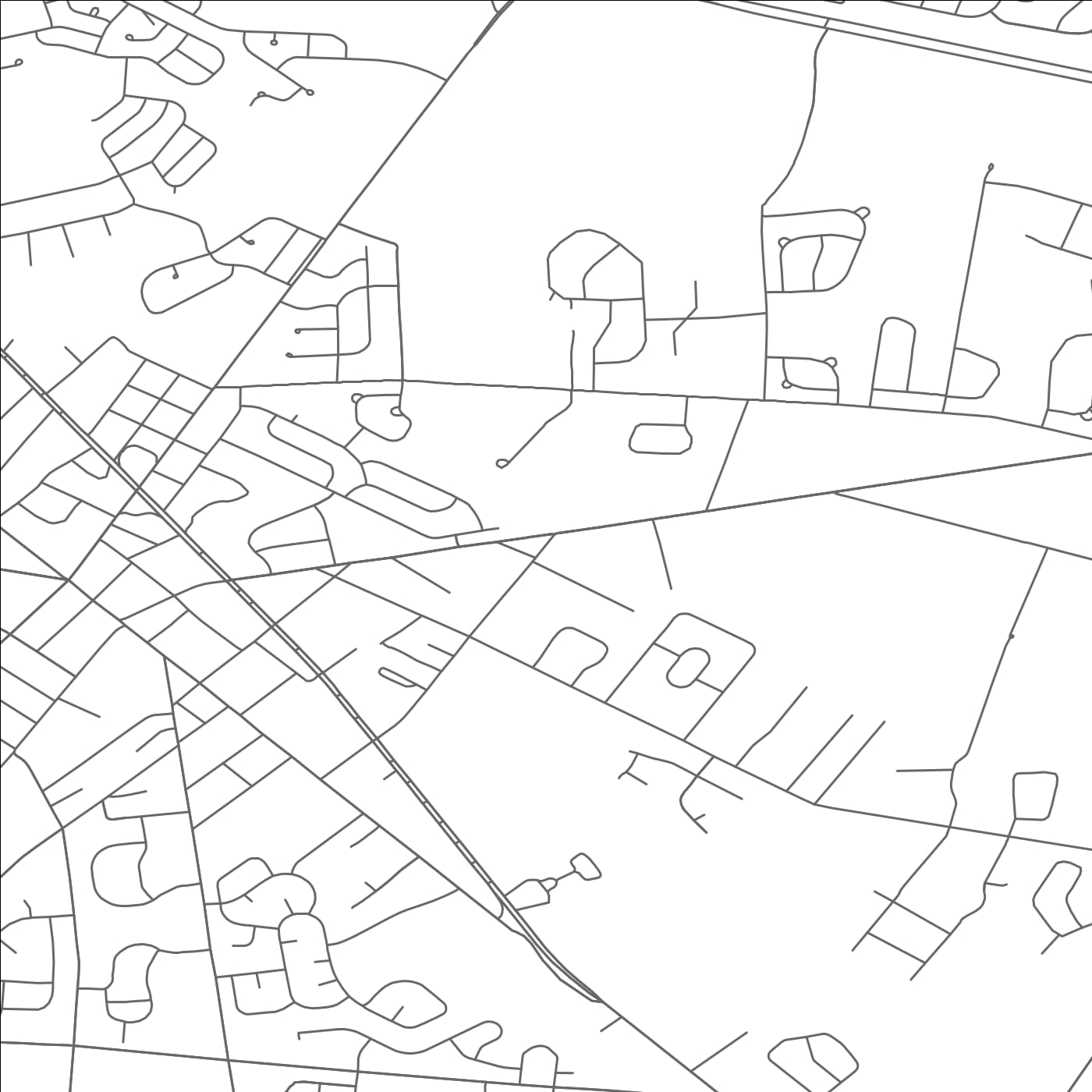 ROAD MAP OF WILLIAMSTOWN, NEW JERSEY BY MAPBAKES