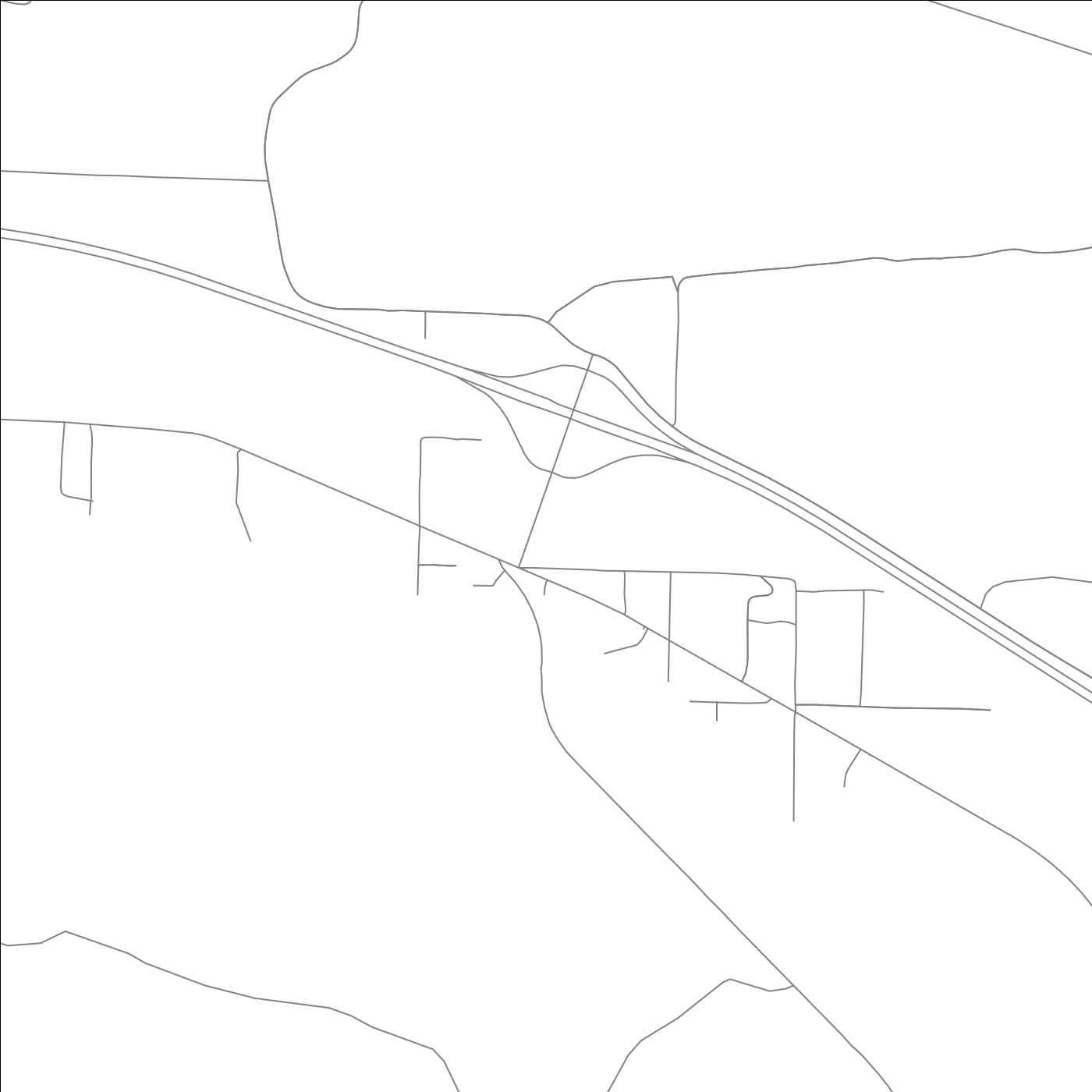 ROAD MAP OF MENIFEE, ARKANSAS BY MAPBAKES