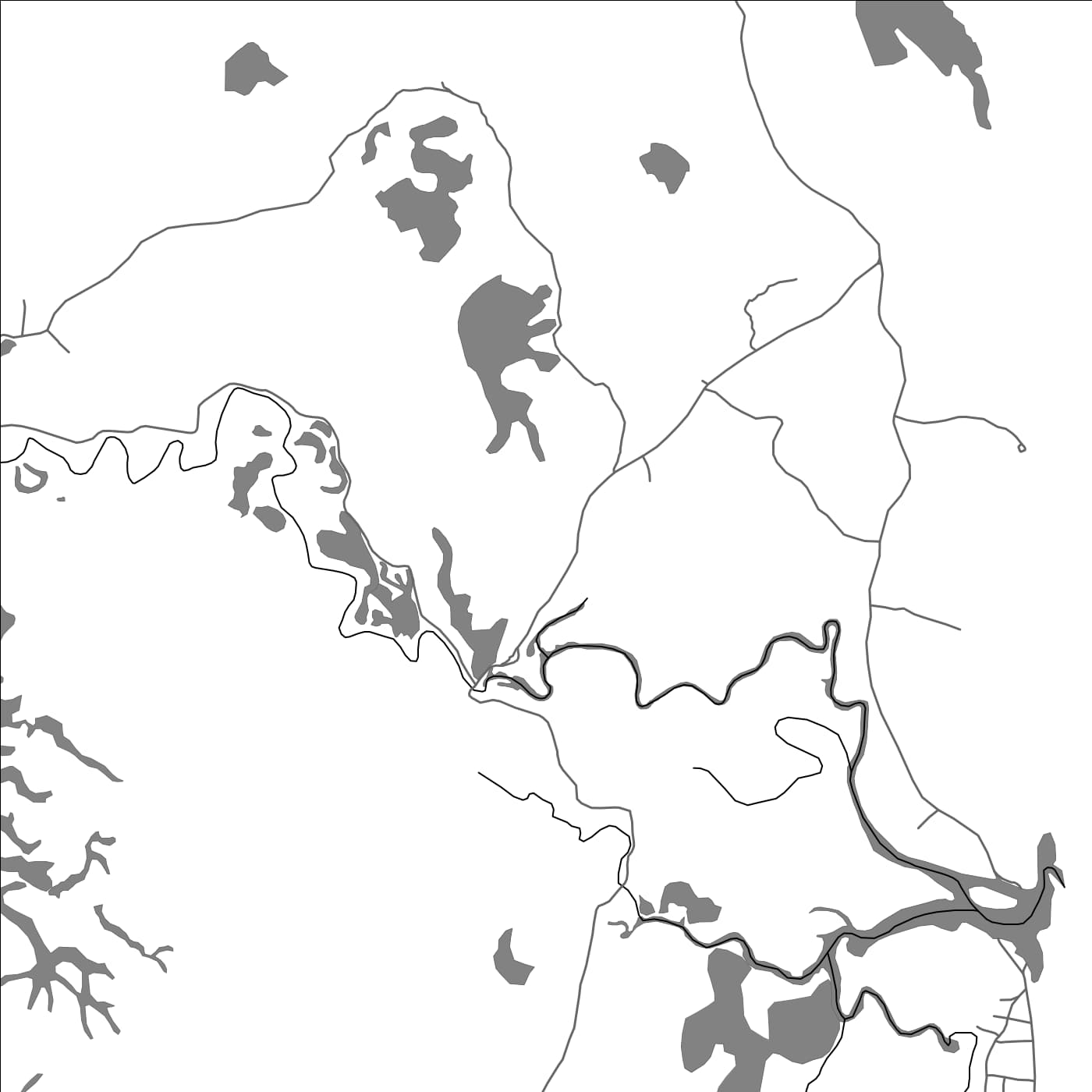 ROAD MAP OF AMBALABE, MADAGASCAR BY MAPBAKES