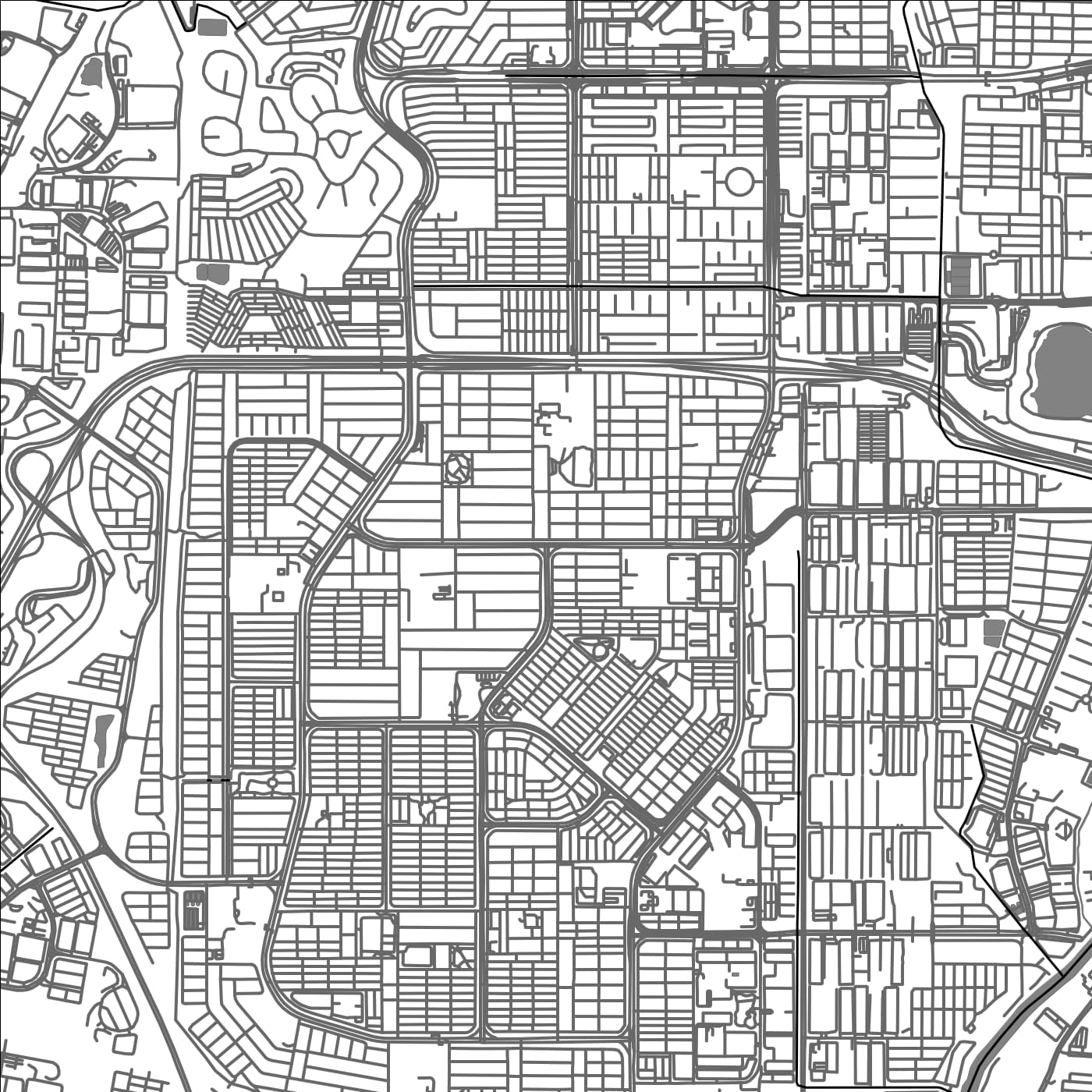 ROAD MAP OF SUBANG JAYA, MALAYSIA BY MAPBAKES