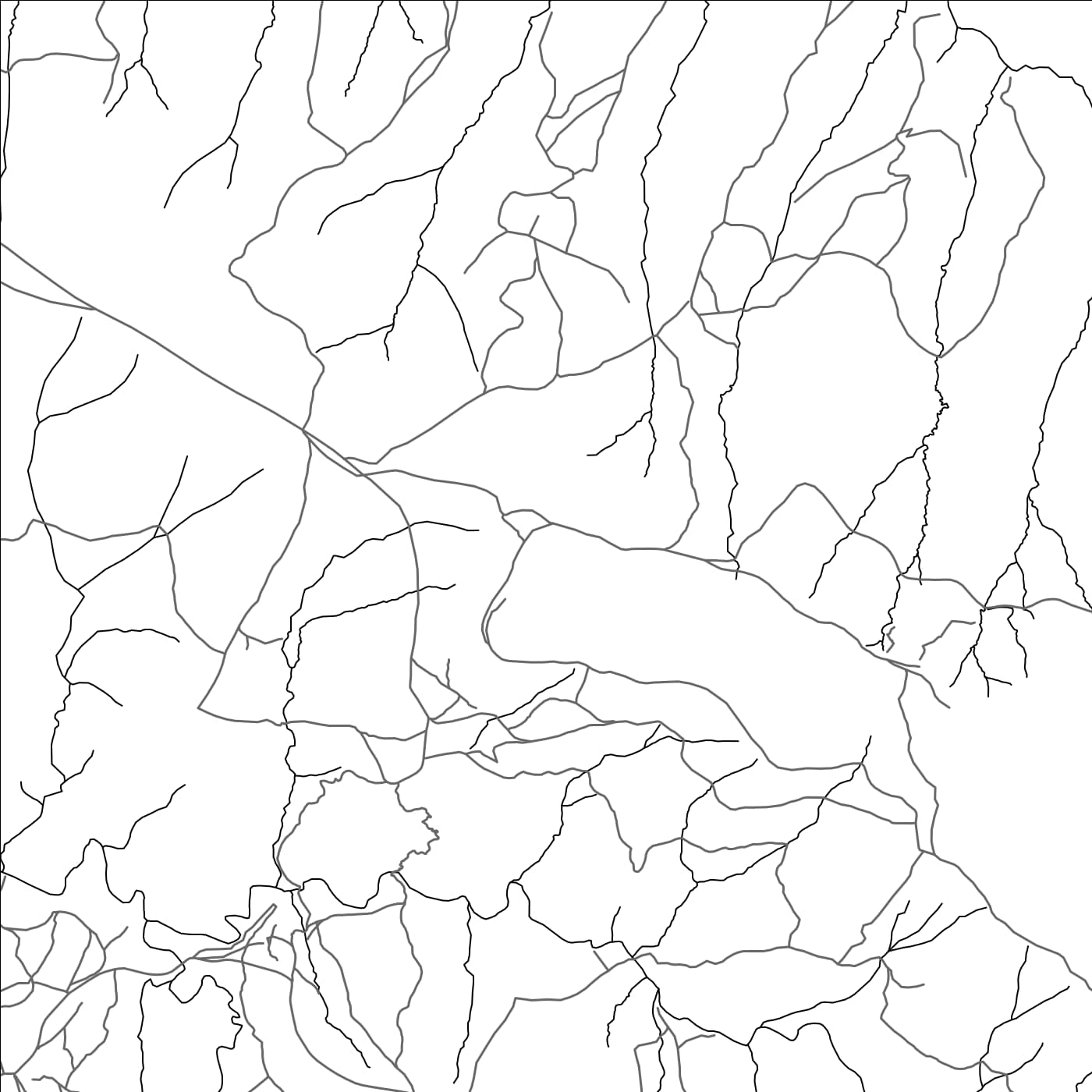ROAD MAP OF SEUTLOALI, LESOTHO BY MAPBAKES