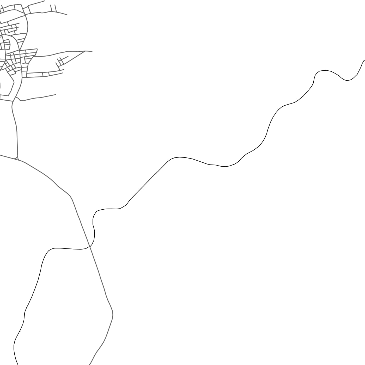 ROAD MAP OF AGHBALOU N'KERDOUS, MOROCCO BY MAPBAKES
