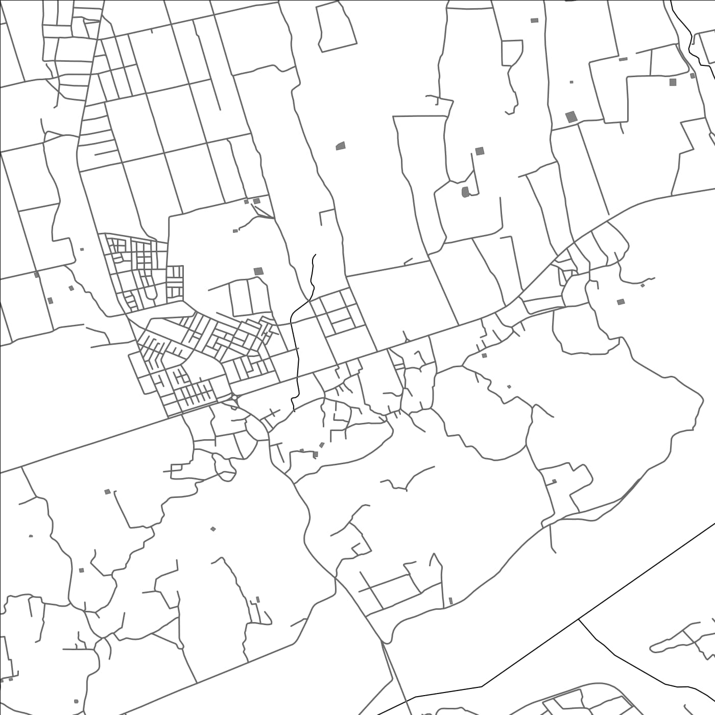 ROAD MAP OF AIT YAZZA, MOROCCO BY MAPBAKES