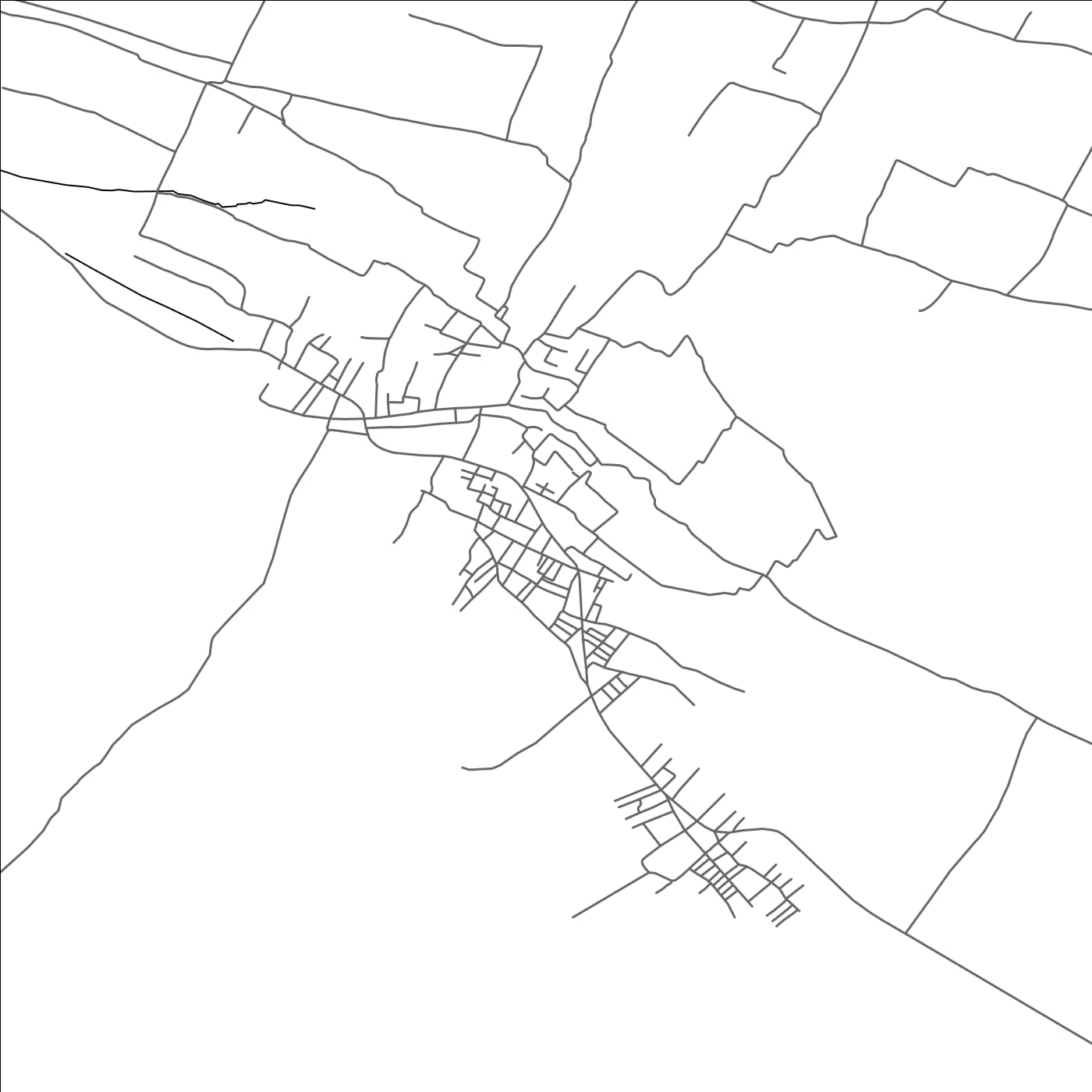 ROAD MAP OF AJ JOURF, MOROCCO BY MAPBAKES