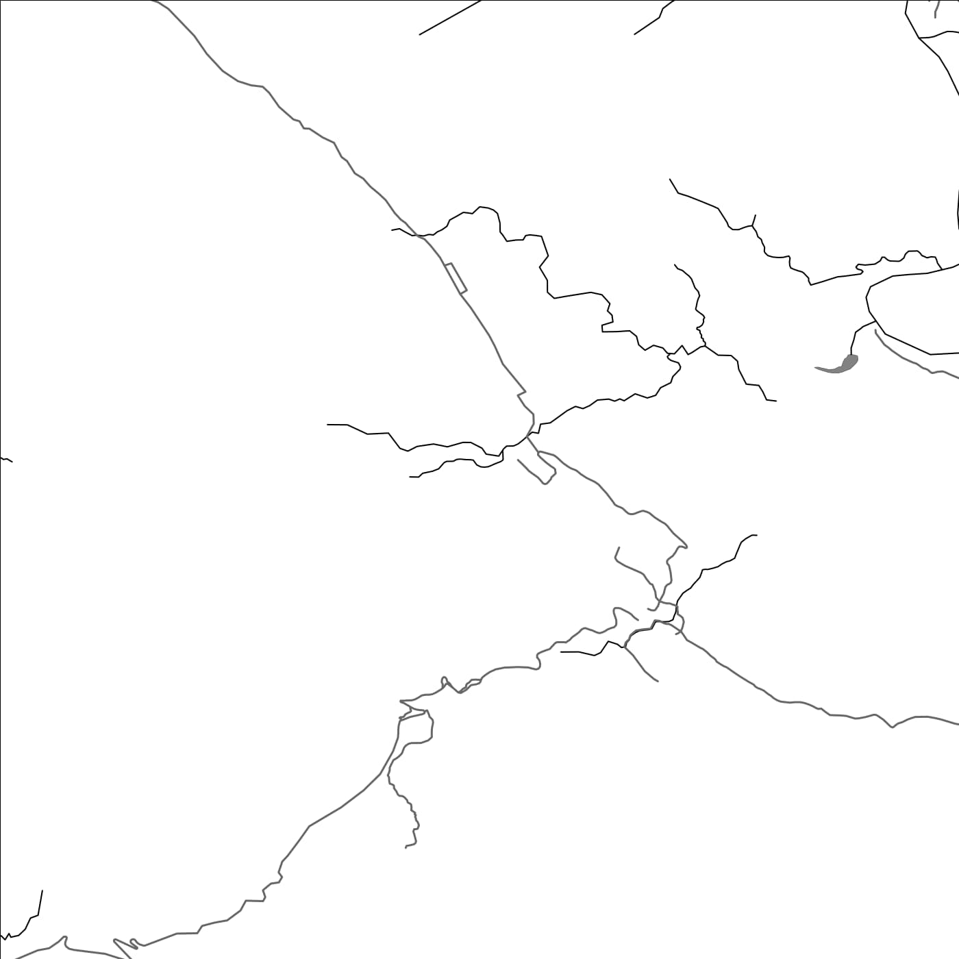 ROAD MAP OF ANAZZOU, MOROCCO BY MAPBAKES