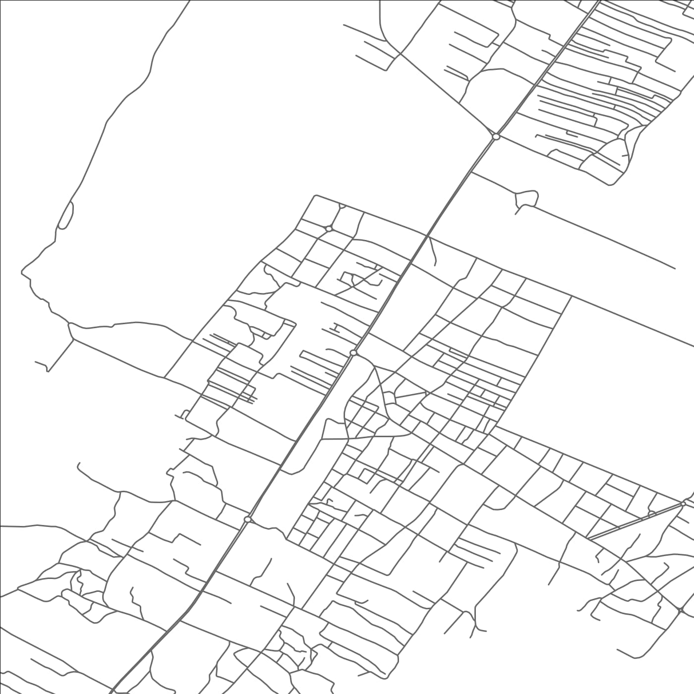 ROAD MAP OF SIDI TAIBI, MOROCCO BY MAPBAKES