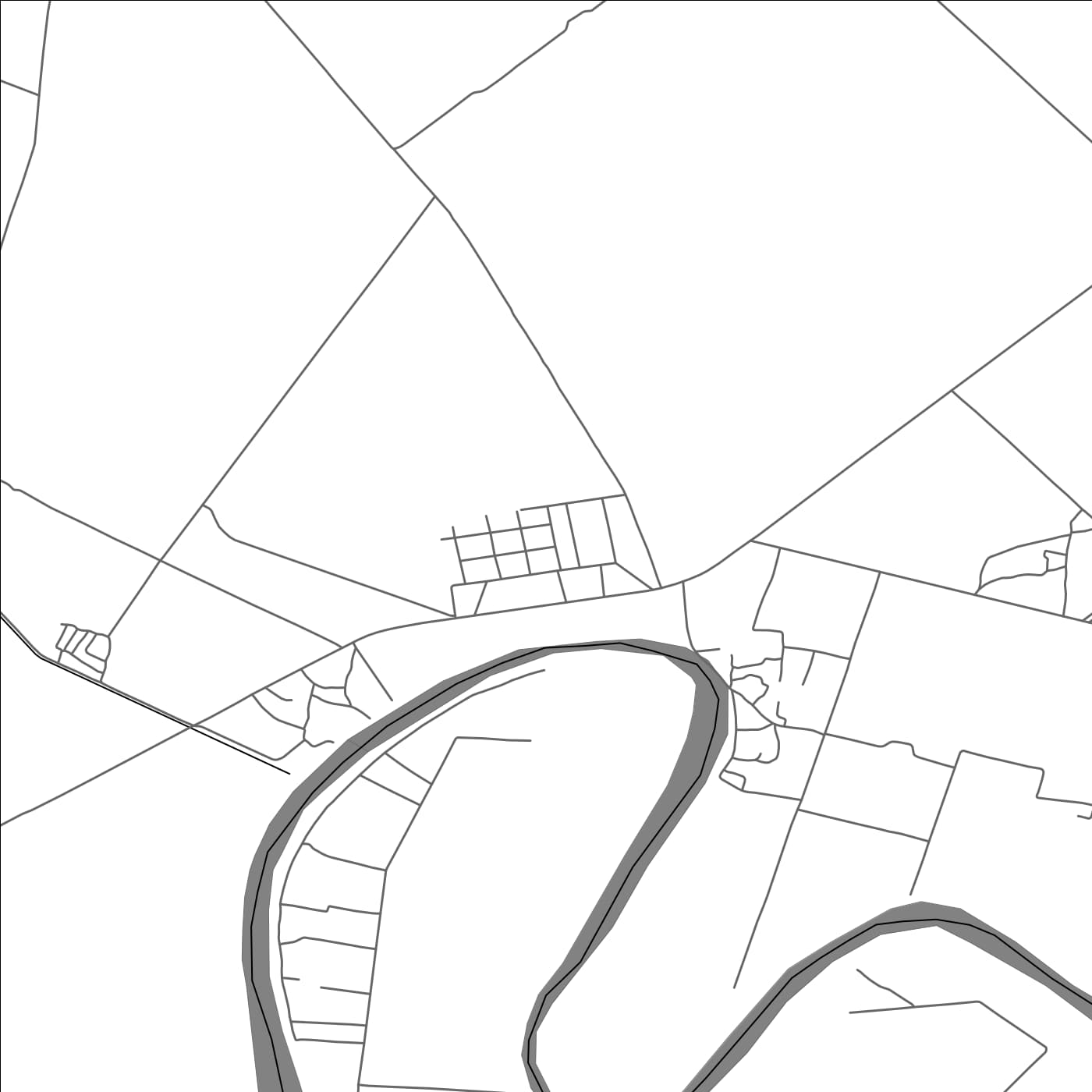 ROAD MAP OF SOUK TLET EL GHARB, MOROCCO BY MAPBAKES