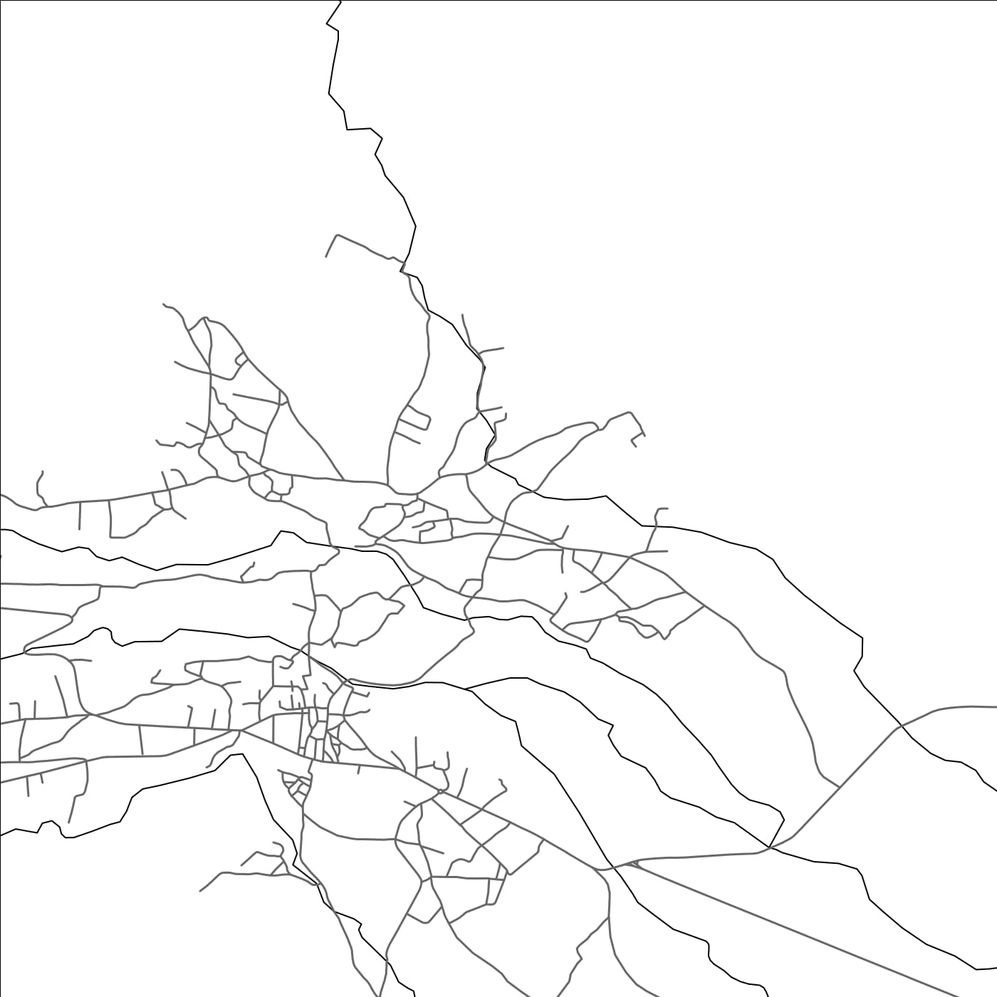 ROAD MAP OF TAFERSIT, MOROCCO BY MAPBAKES