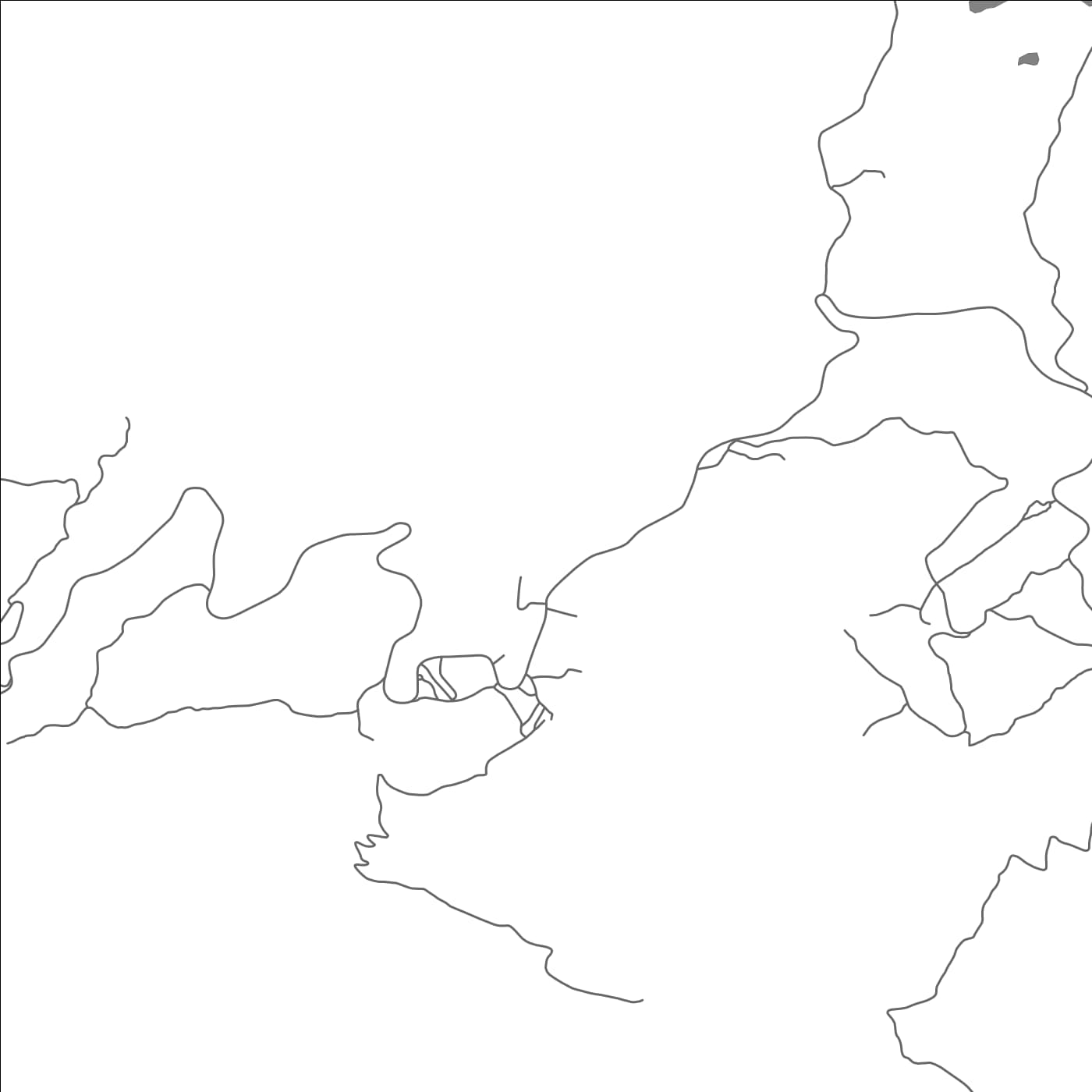 ROAD MAP OF TANAKOUB, MOROCCO BY MAPBAKES
