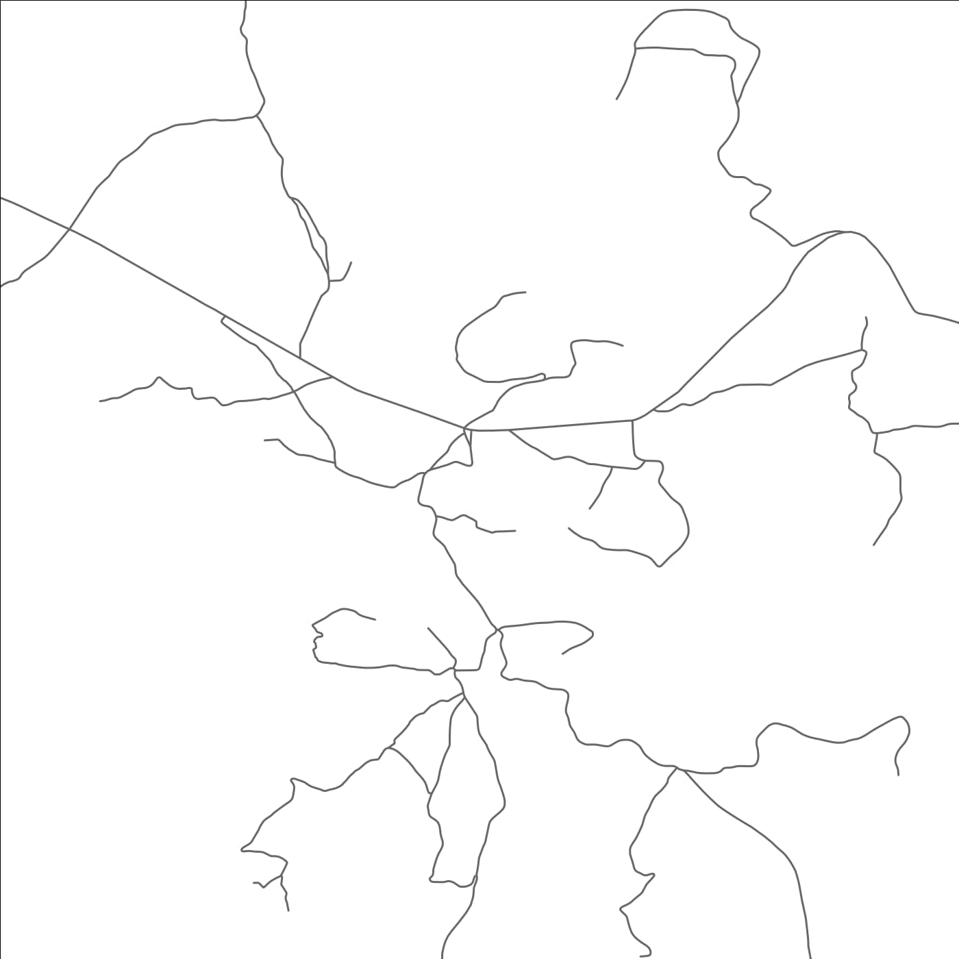 ROAD MAP OF TAOULOUKOULT, MOROCCO BY MAPBAKES
