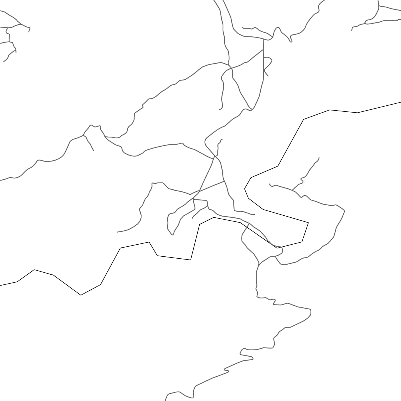 ROAD MAP OF TAWNZA, MOROCCO BY MAPBAKES