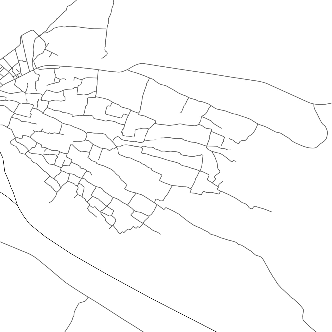 ROAD MAP OF TAZZARINE, MOROCCO BY MAPBAKES