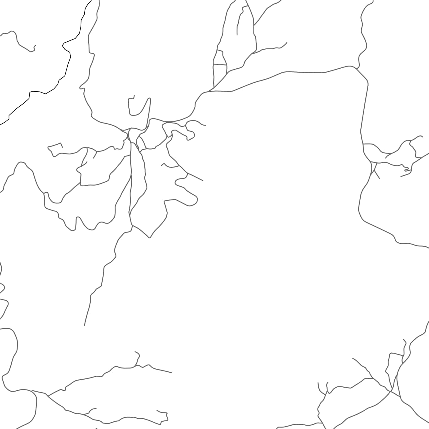 ROAD MAP OF TEROUAL, MOROCCO BY MAPBAKES