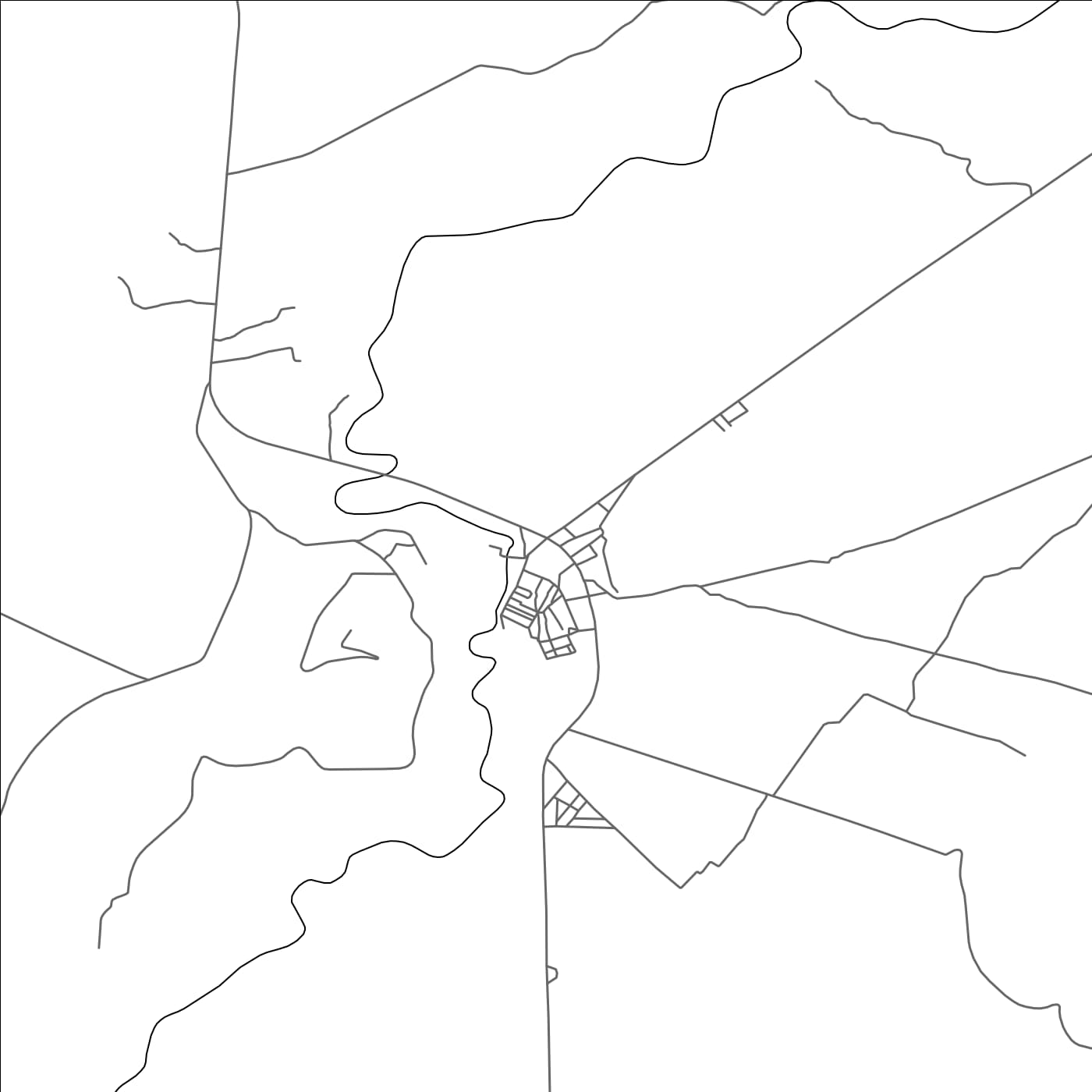 ROAD MAP OF TIMAHDIT, MOROCCO BY MAPBAKES