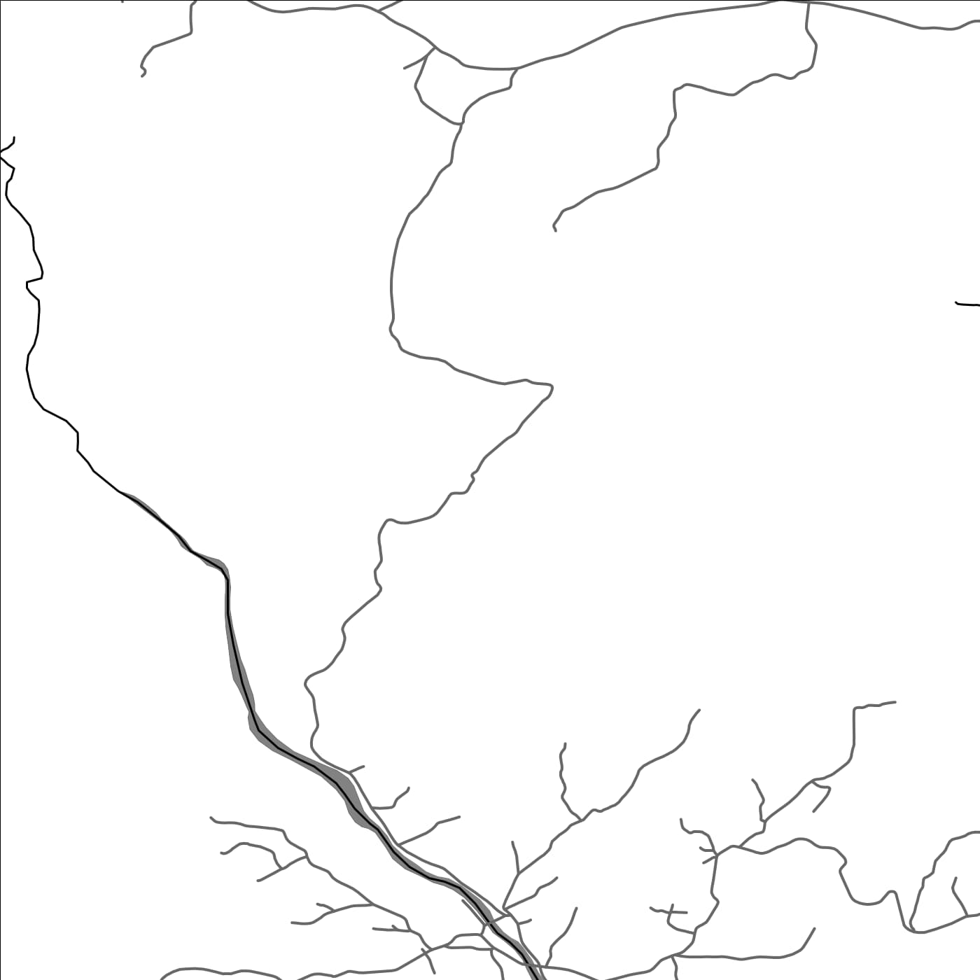 ROAD MAP OF OCINA-DE-SUS, ROMANIA BY MAPBAKES