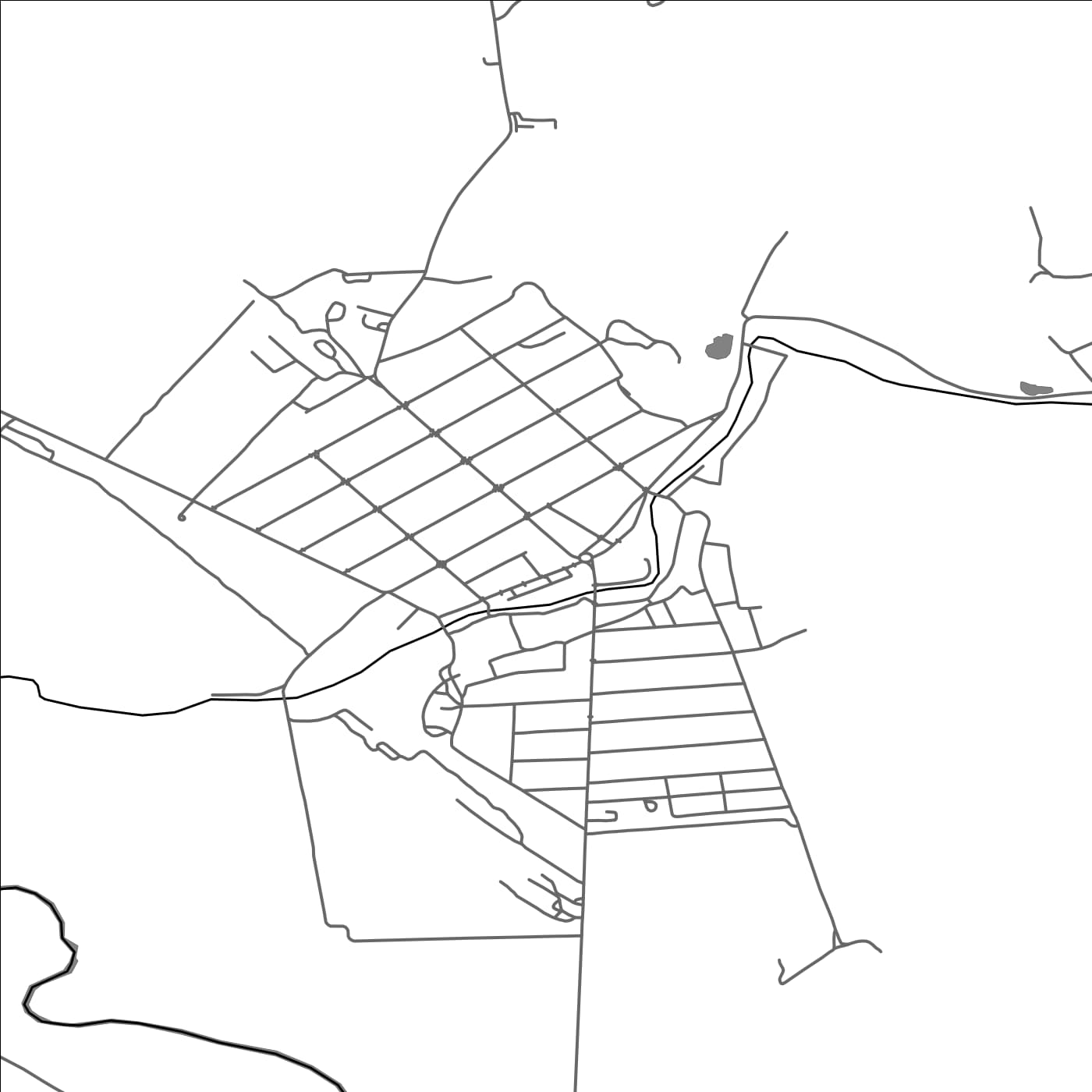 ROAD MAP OF SEBIS, ROMANIA BY MAPBAKES