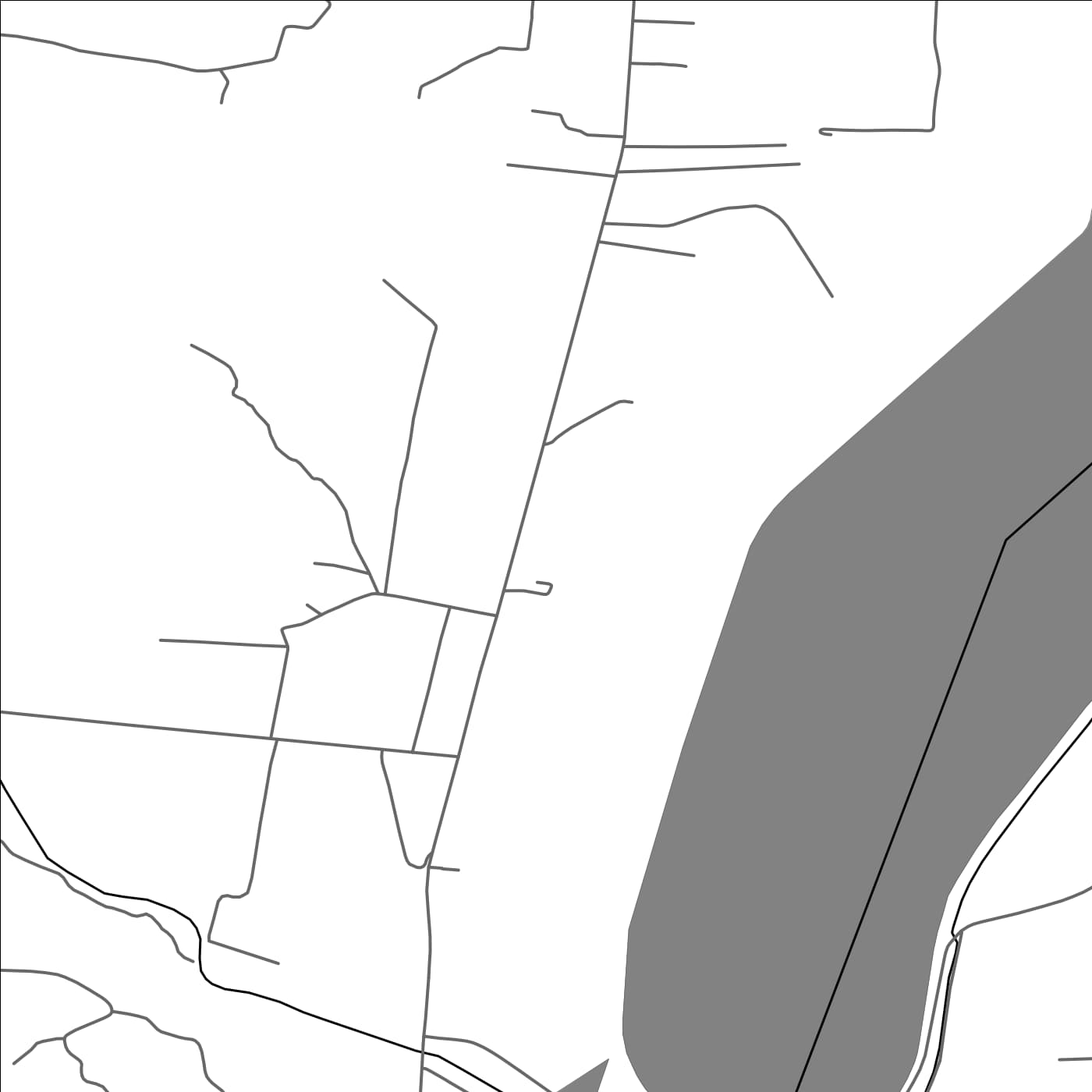 ROAD MAP OF VALEA-MARE, ROMANIA BY MAPBAKES