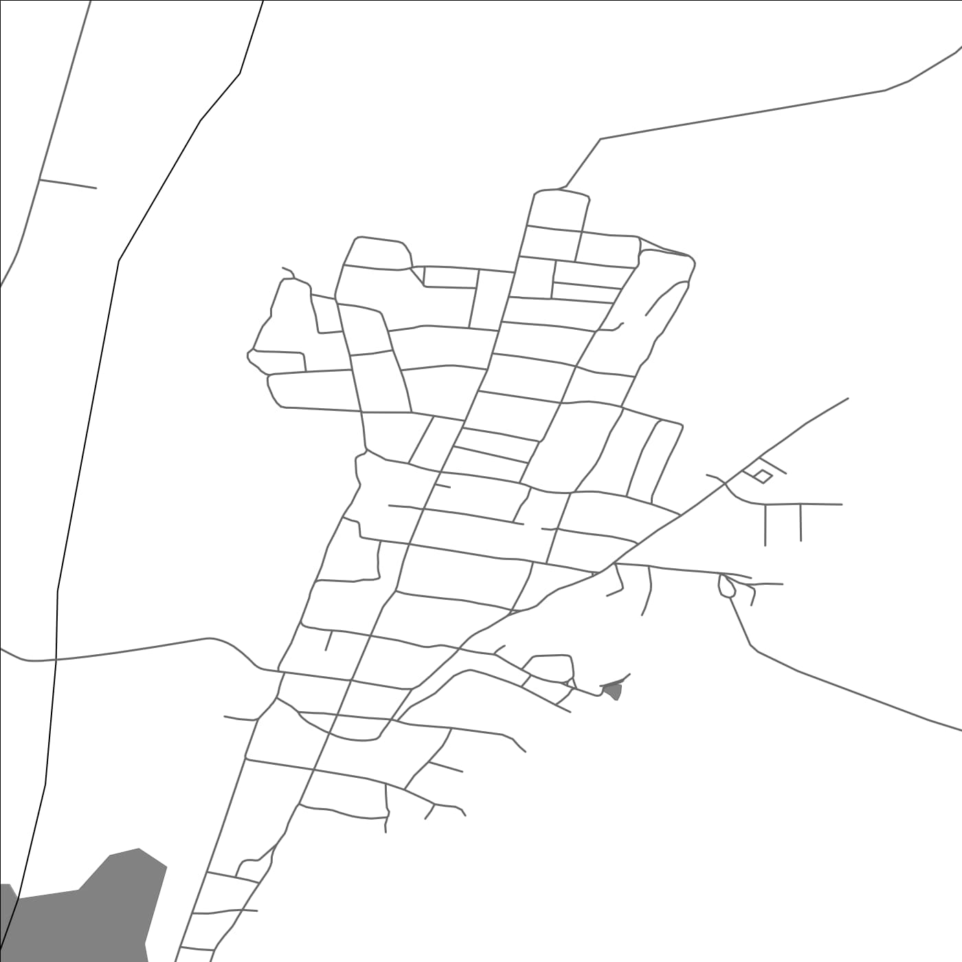 ROAD MAP OF BEŞALMA, MOLDOVA BY MAPBAKES