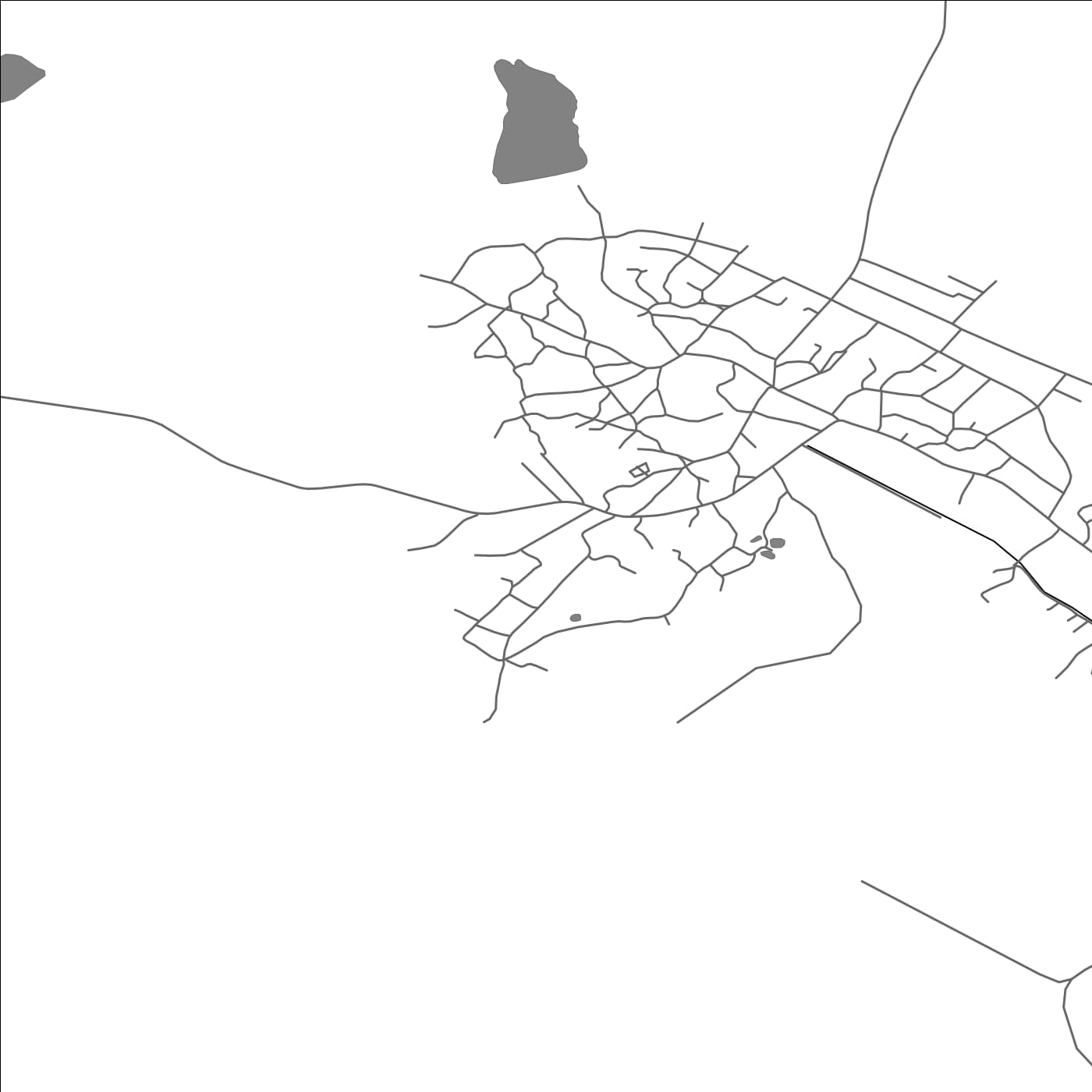 ROAD MAP OF CHIPERCENI, MOLDOVA BY MAPBAKES