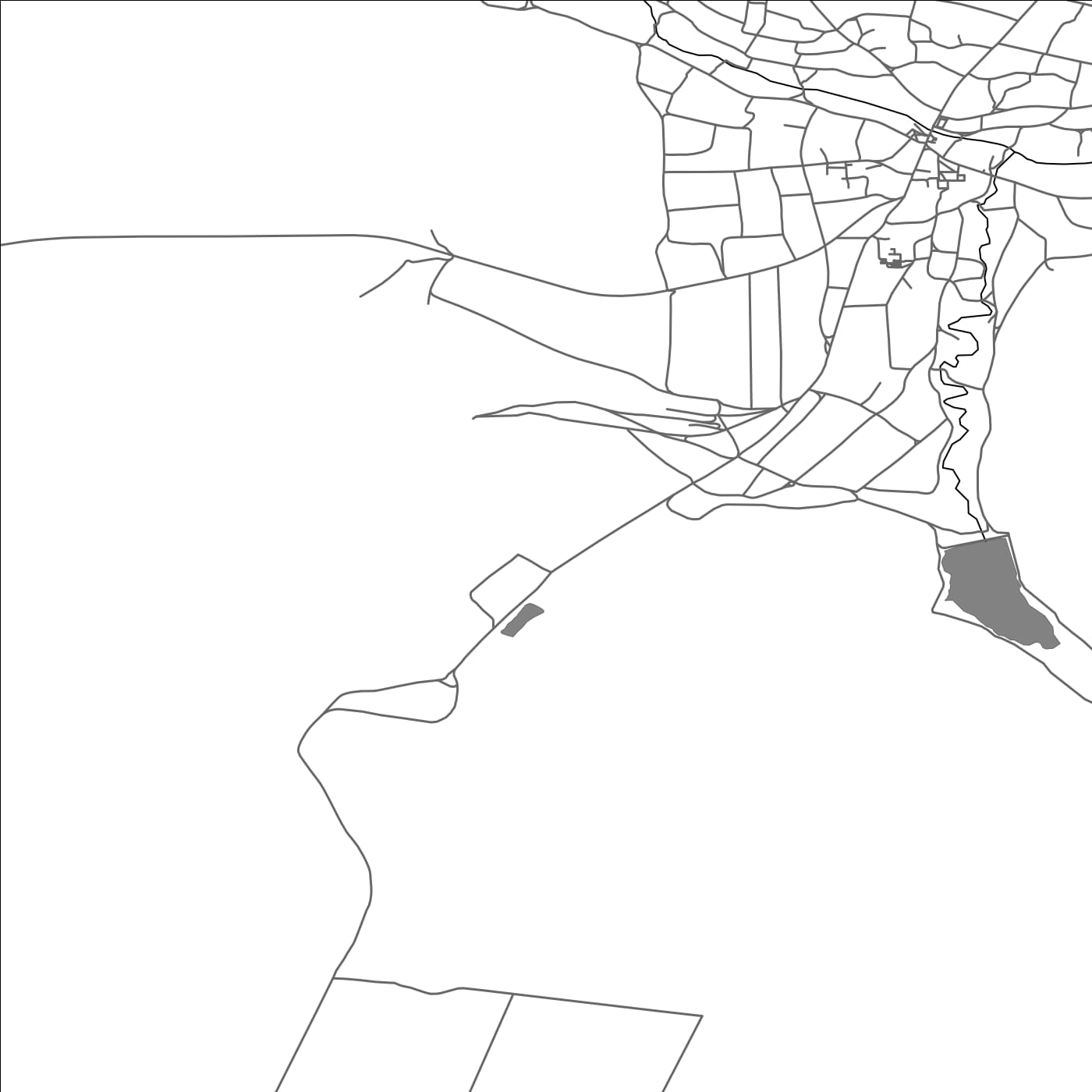 ROAD MAP OF CHIRCĂIEŞTI, MOLDOVA BY MAPBAKES