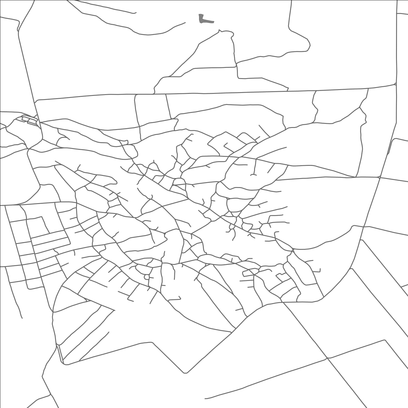 ROAD MAP OF CHIŞTELNIŢA, MOLDOVA BY MAPBAKES