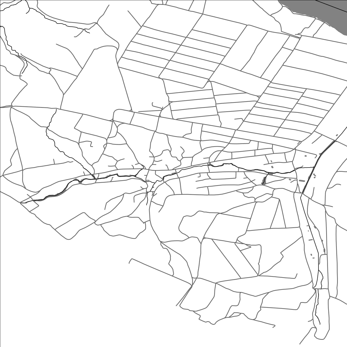 ROAD MAP OF CIGÎRLENI, MOLDOVA BY MAPBAKES