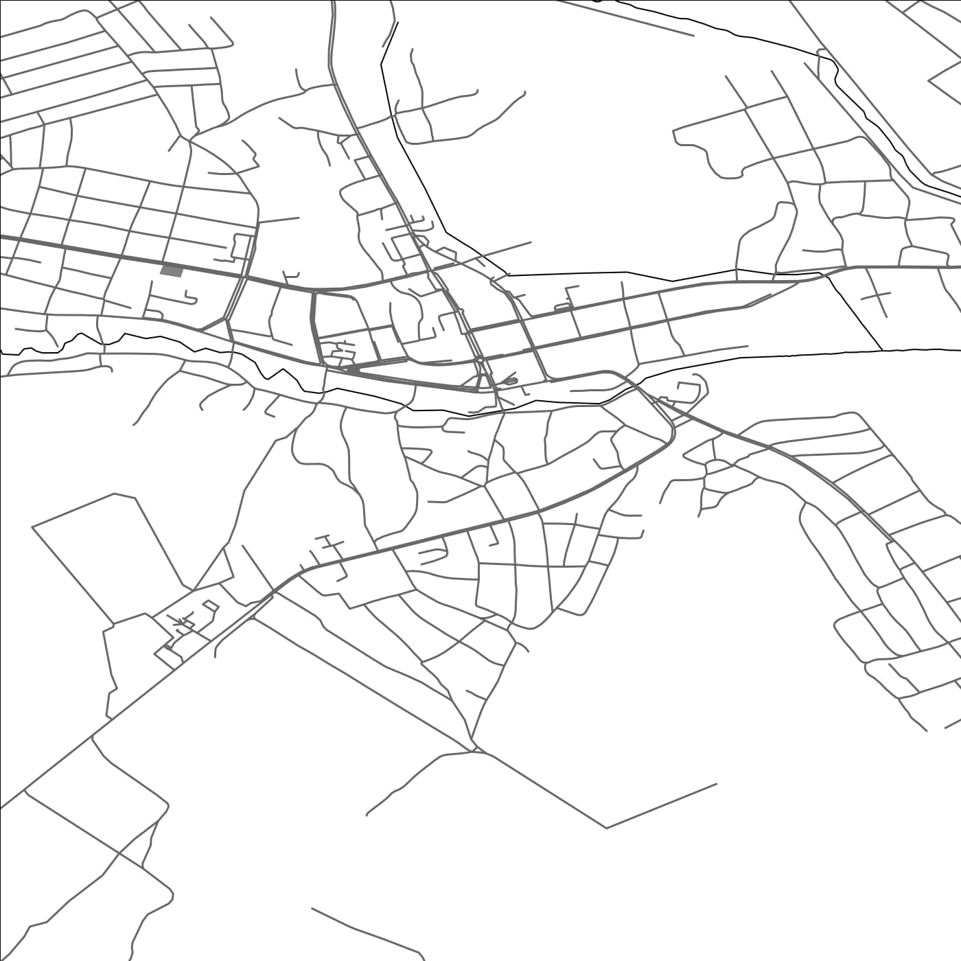 ROAD MAP OF CIMIŞLIA, MOLDOVA BY MAPBAKES