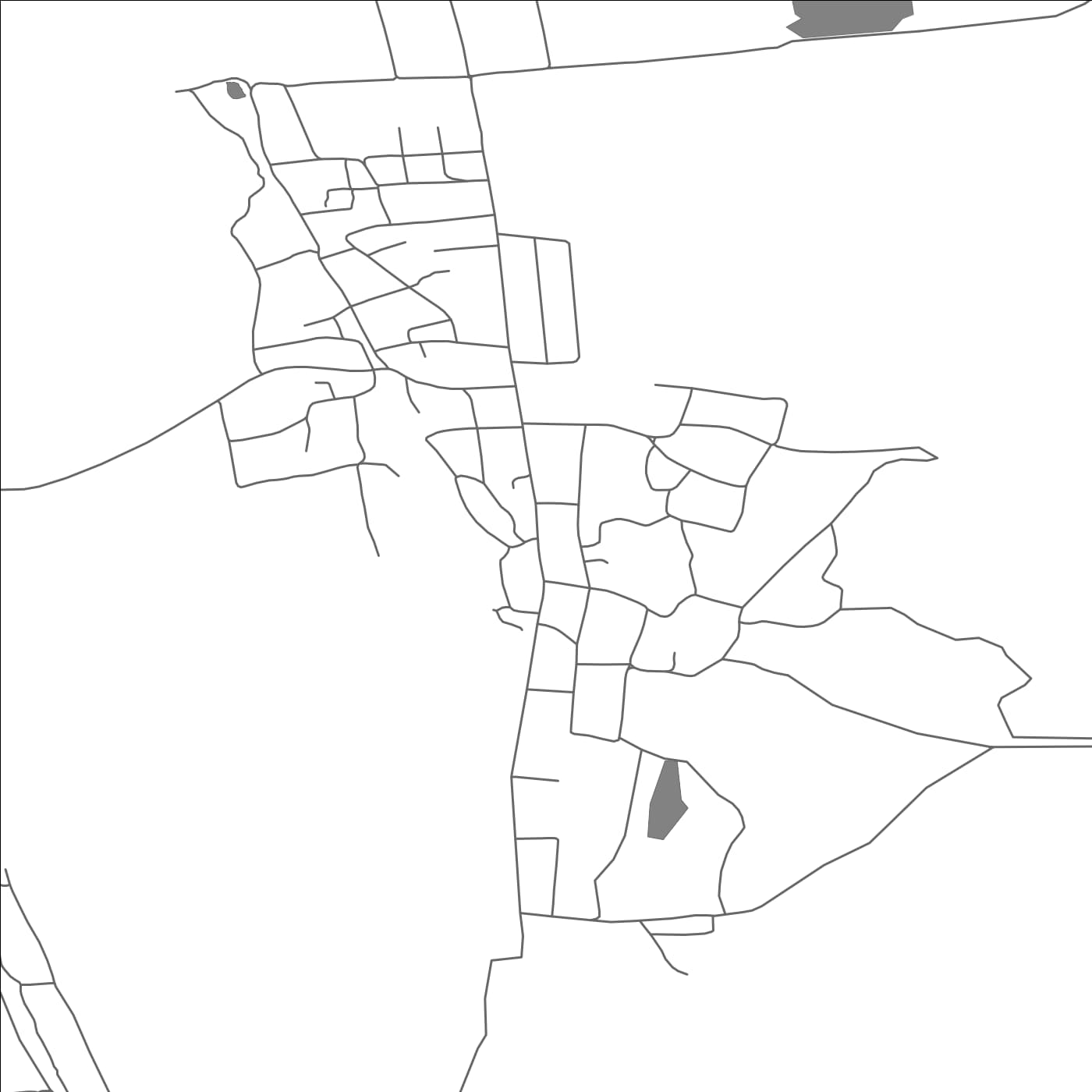 ROAD MAP OF CÎRPEŞTI, MOLDOVA BY MAPBAKES
