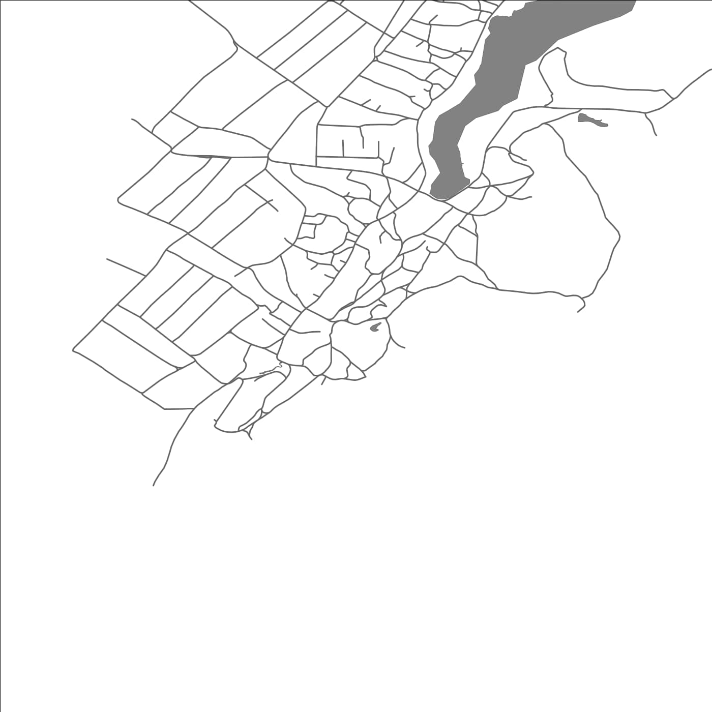 ROAD MAP OF CIUCIULEA, MOLDOVA BY MAPBAKES