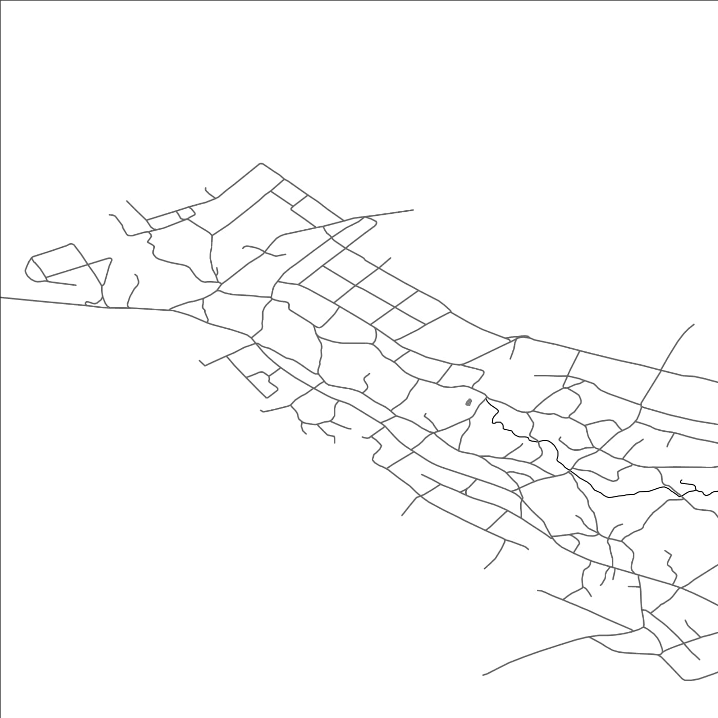 ROAD MAP OF COBÎLNEA, MOLDOVA BY MAPBAKES