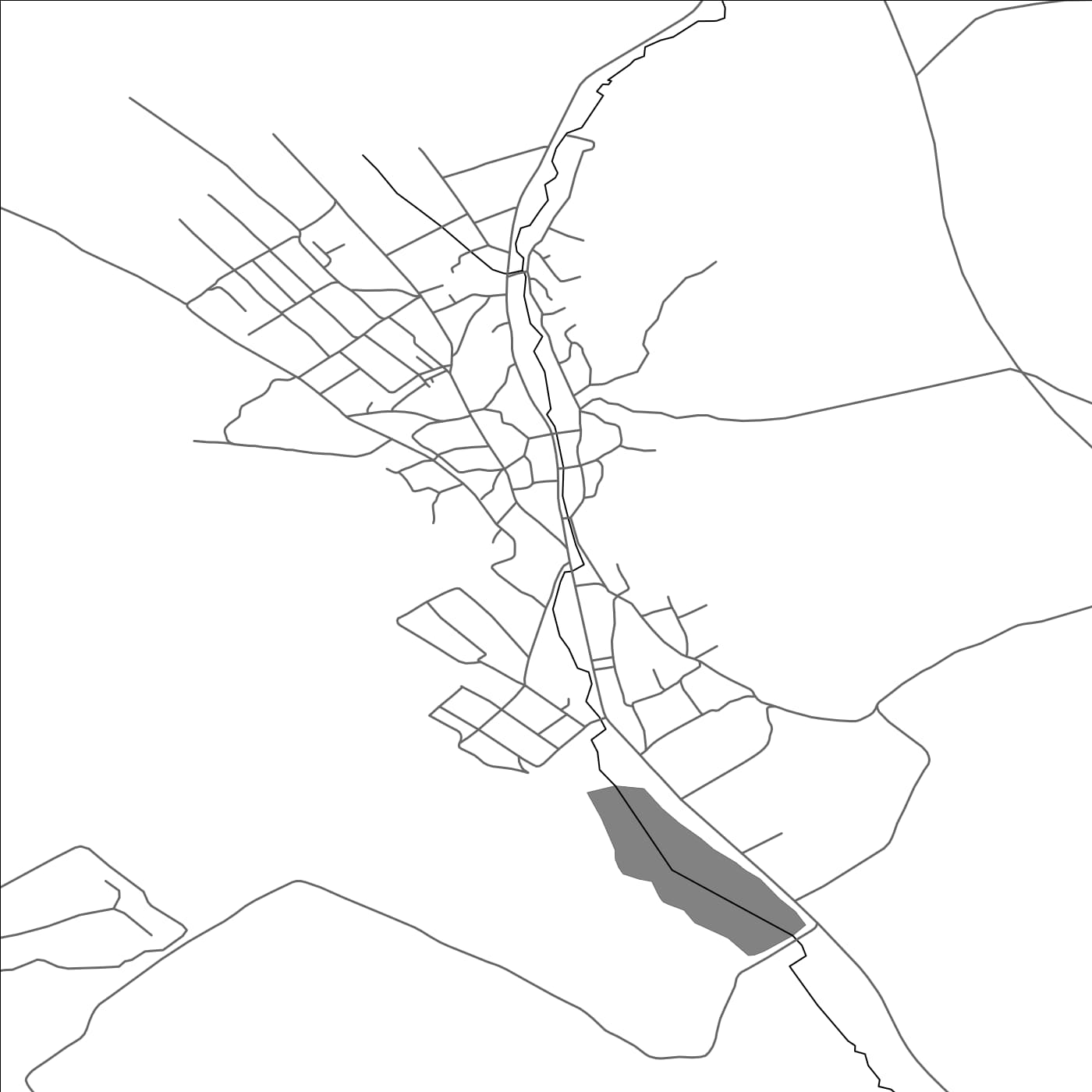ROAD MAP OF COBUSCA VECHE, MOLDOVA BY MAPBAKES