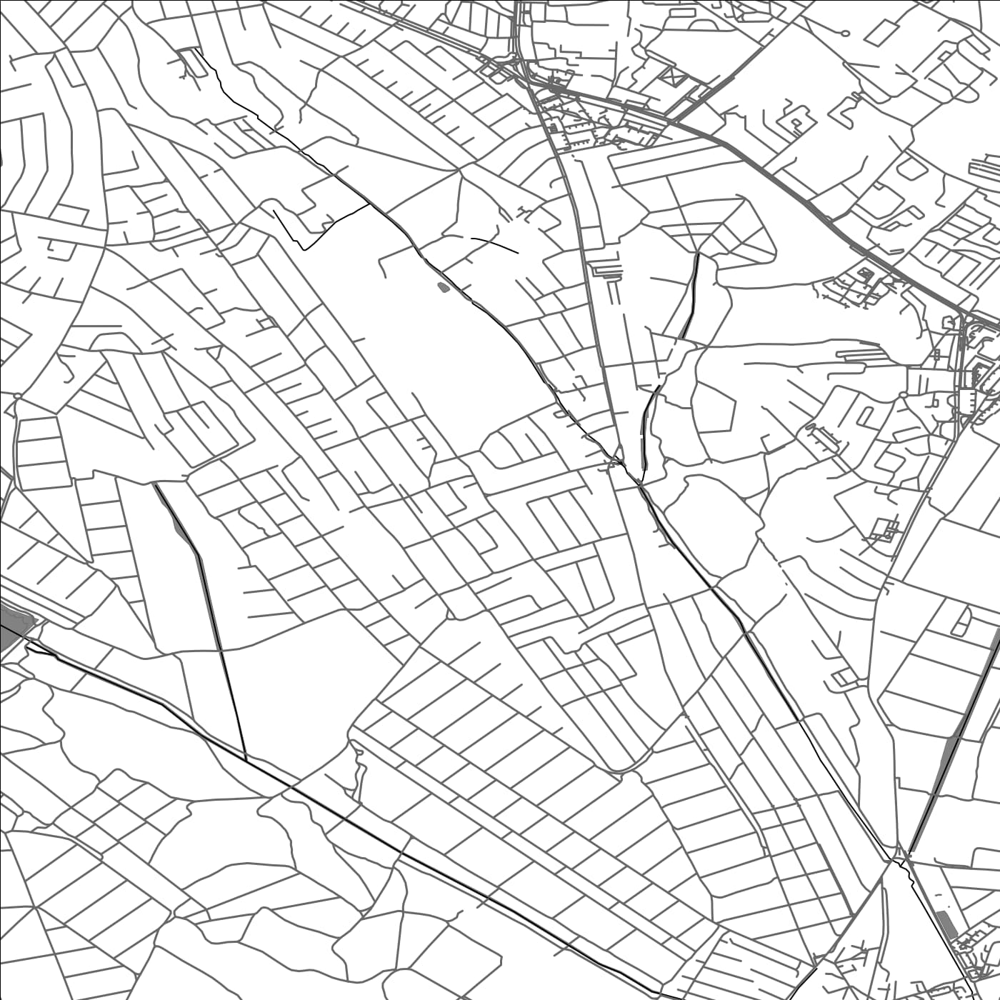 ROAD MAP OF CODRU, MOLDOVA BY MAPBAKES
