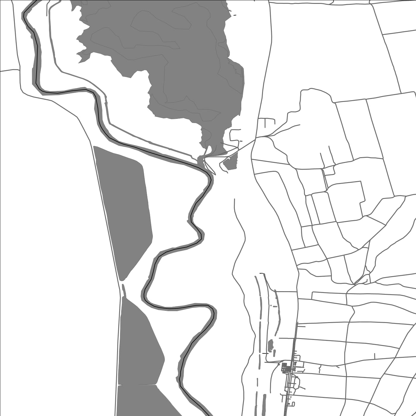 ROAD MAP OF COLIBAŞI, MOLDOVA BY MAPBAKES