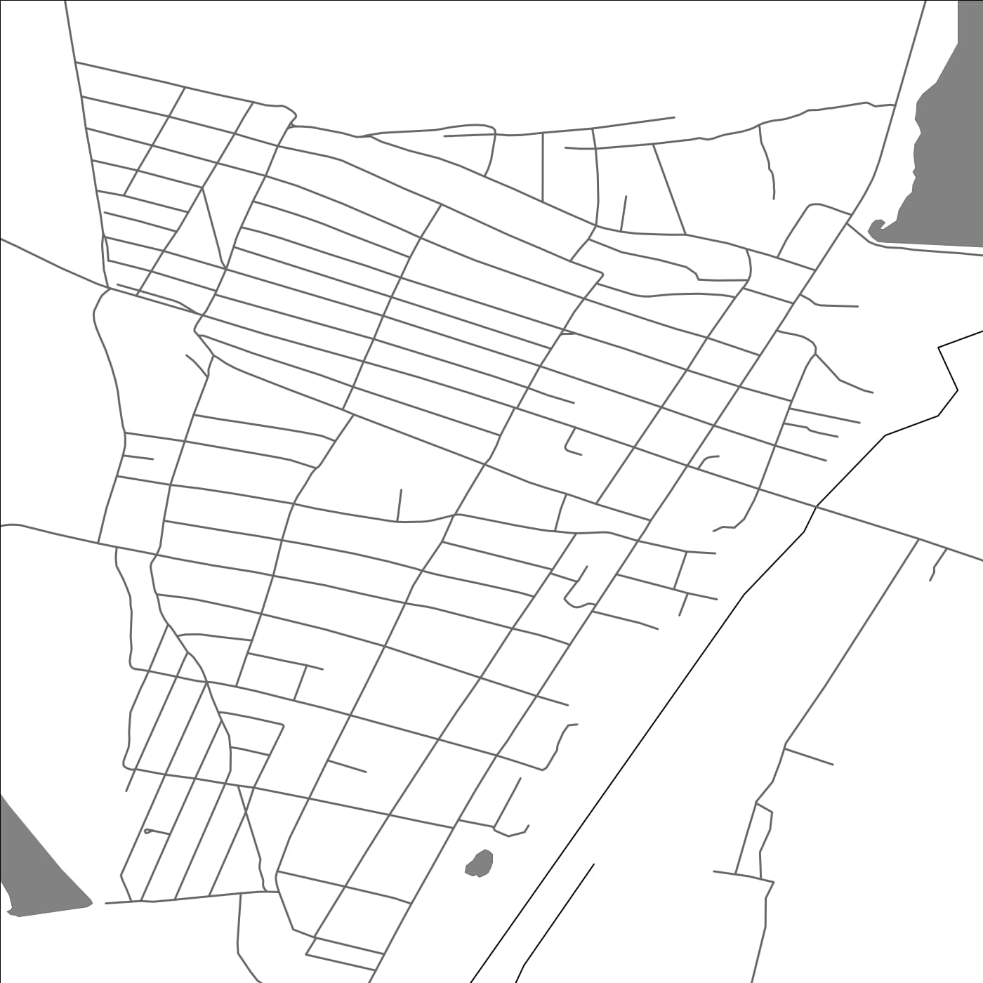 ROAD MAP OF CONGAZ, MOLDOVA BY MAPBAKES