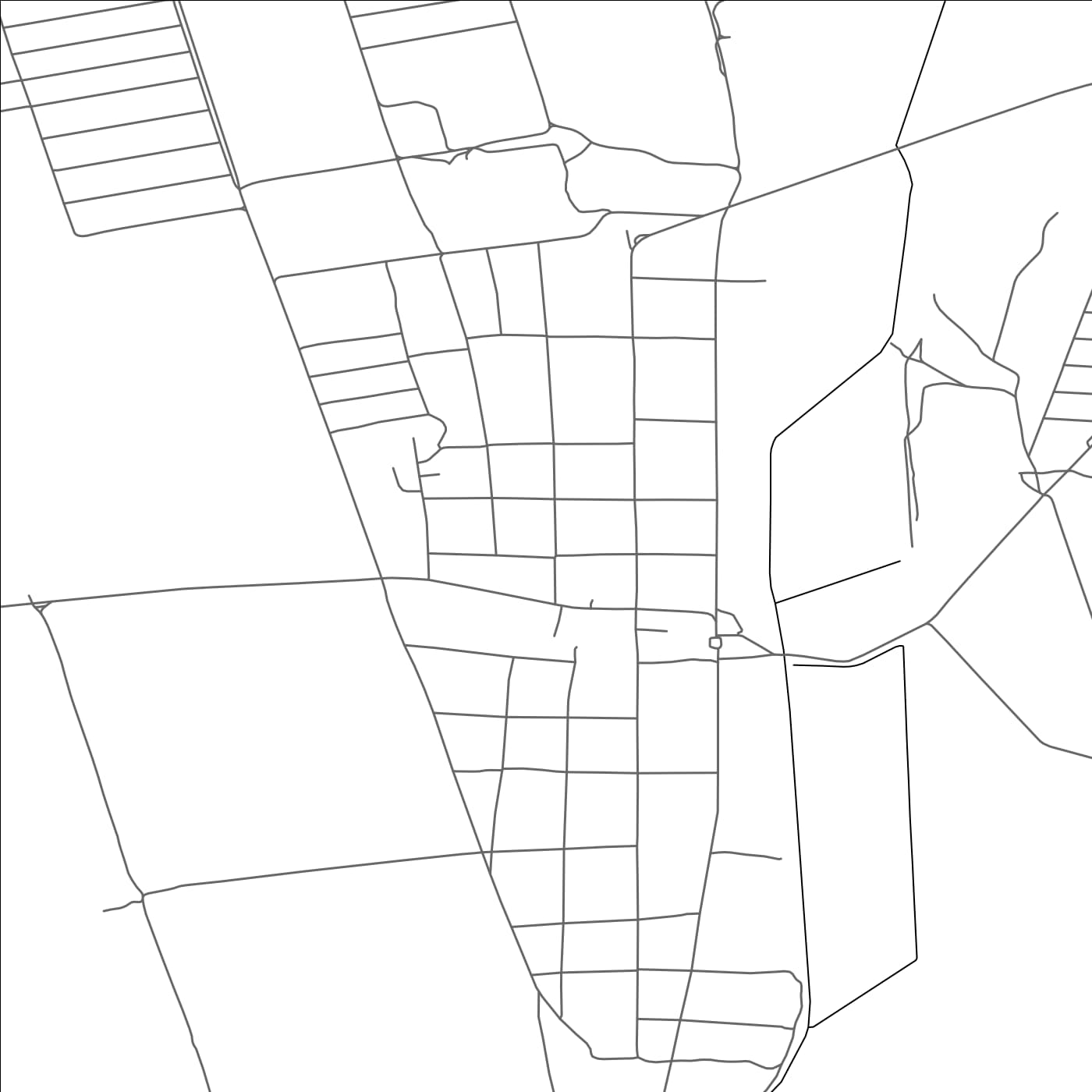 ROAD MAP OF CORTEN, MOLDOVA BY MAPBAKES