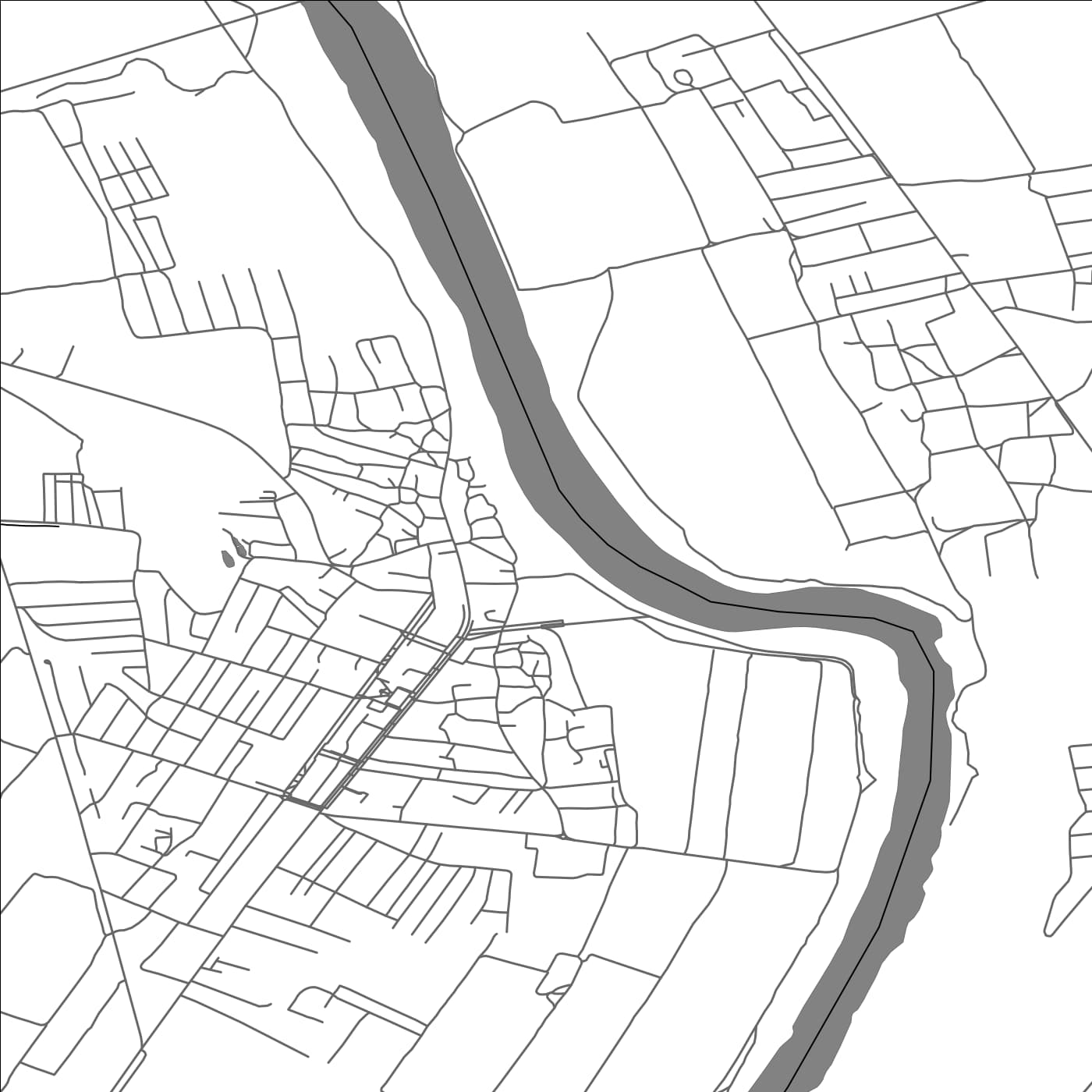 ROAD MAP OF CRIULENI, MOLDOVA BY MAPBAKES