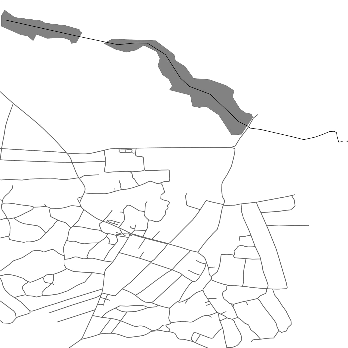 ROAD MAP OF CUNICEA, MOLDOVA BY MAPBAKES