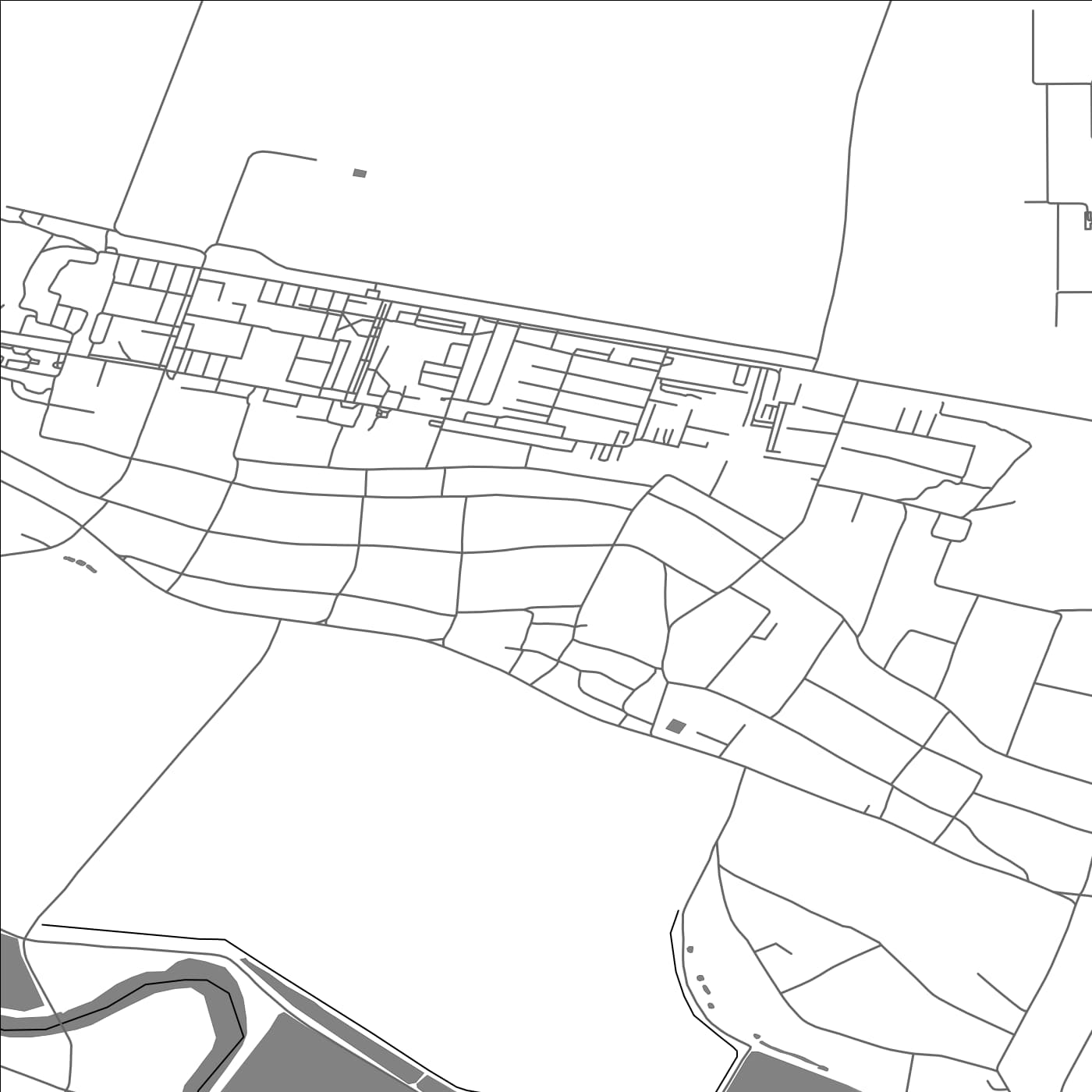ROAD MAP OF DNESTROVSC, MOLDOVA BY MAPBAKES