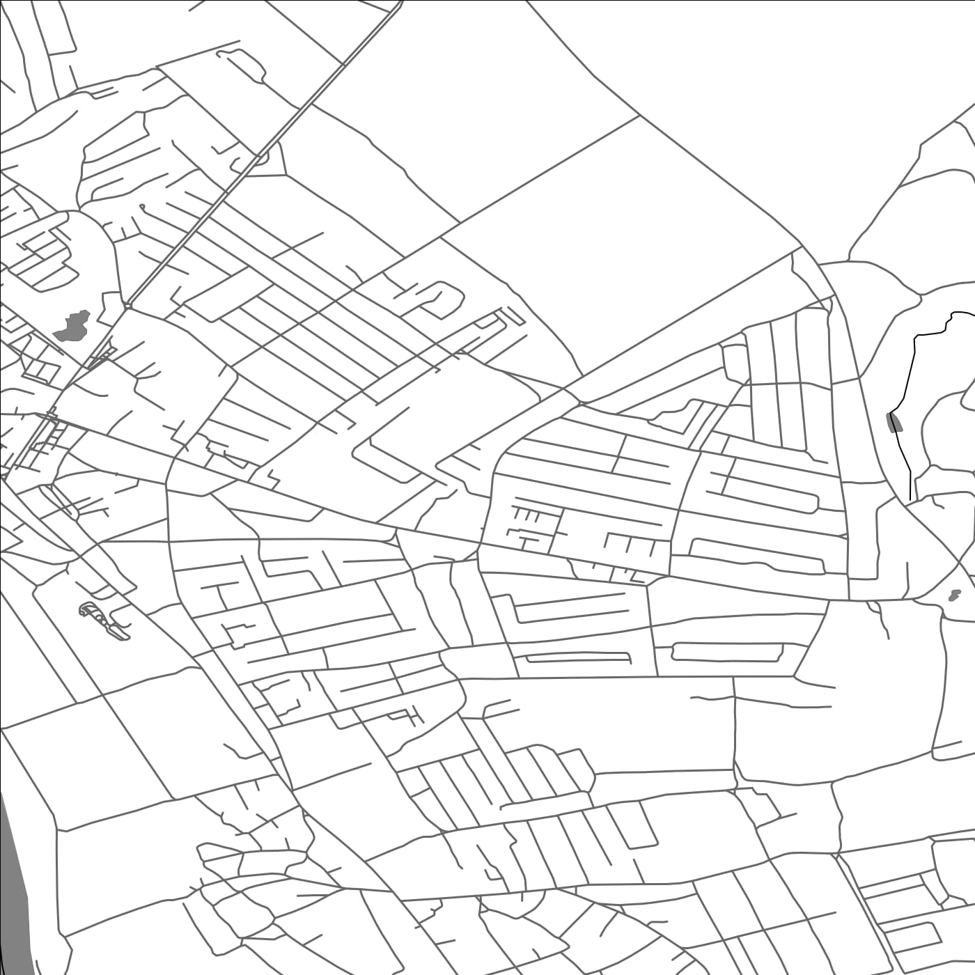 ROAD MAP OF DUBĂSARI, MOLDOVA BY MAPBAKES