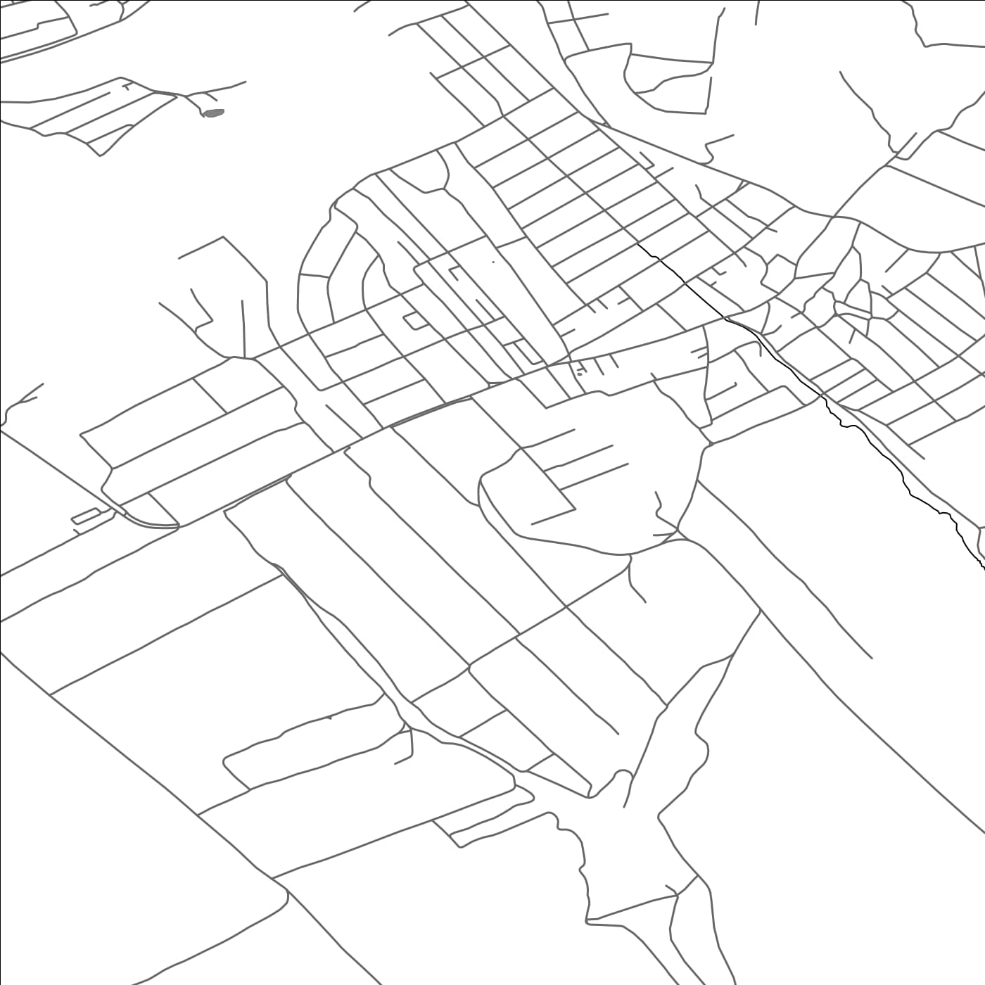 ROAD MAP OF DURLEŞTI, MOLDOVA BY MAPBAKES