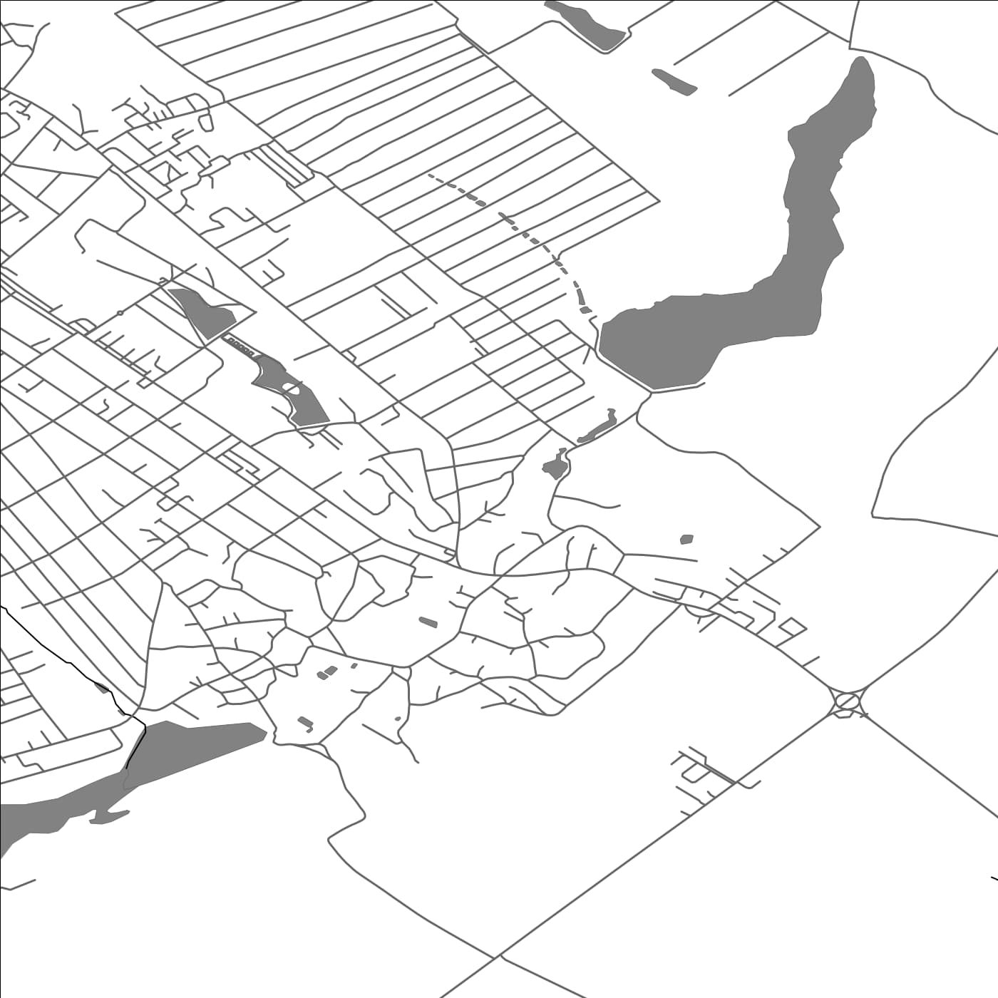 ROAD MAP OF EDINEŢ, MOLDOVA BY MAPBAKES