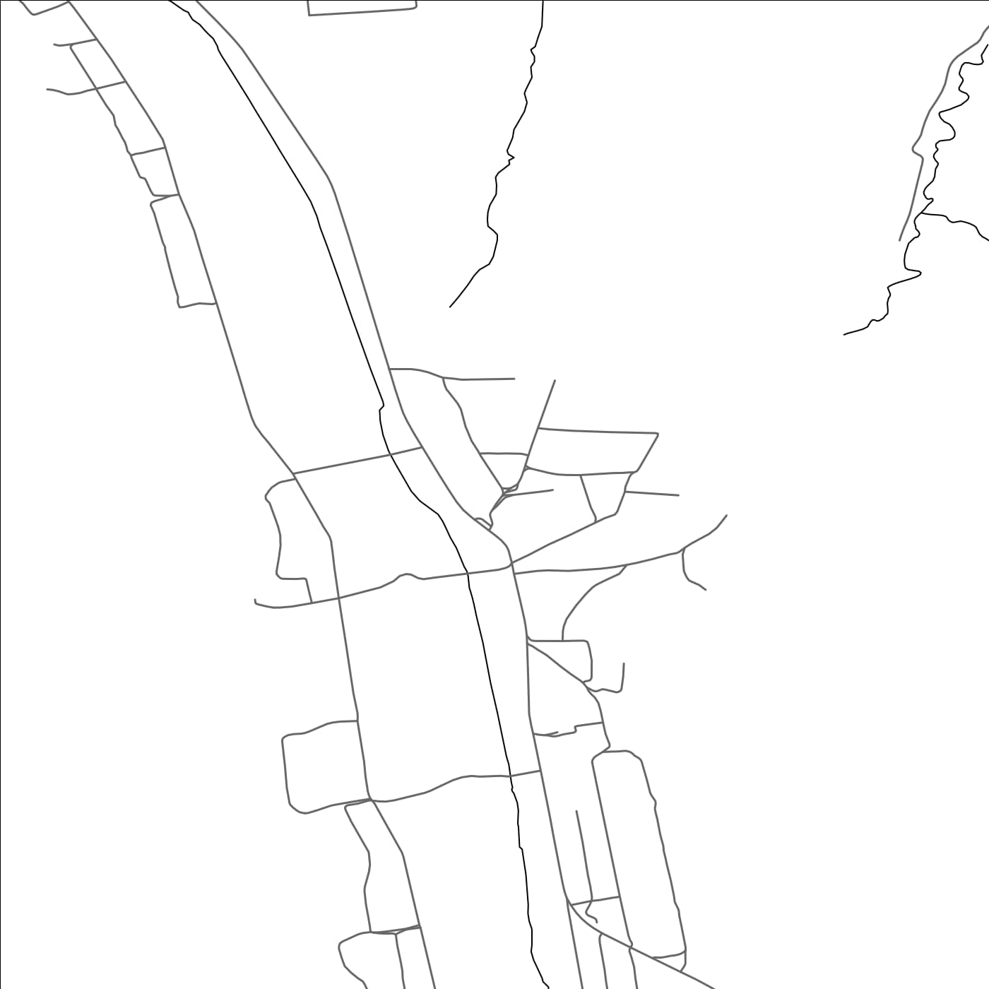 ROAD MAP OF GĂVĂNOASA, MOLDOVA BY MAPBAKES