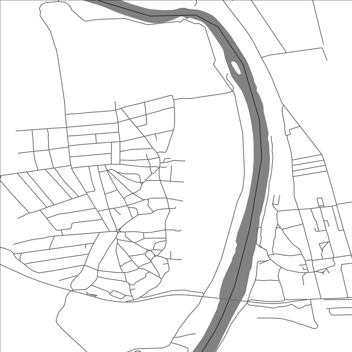 ROAD MAP OF GURA BÎCULUI, MOLDOVA BY MAPBAKES