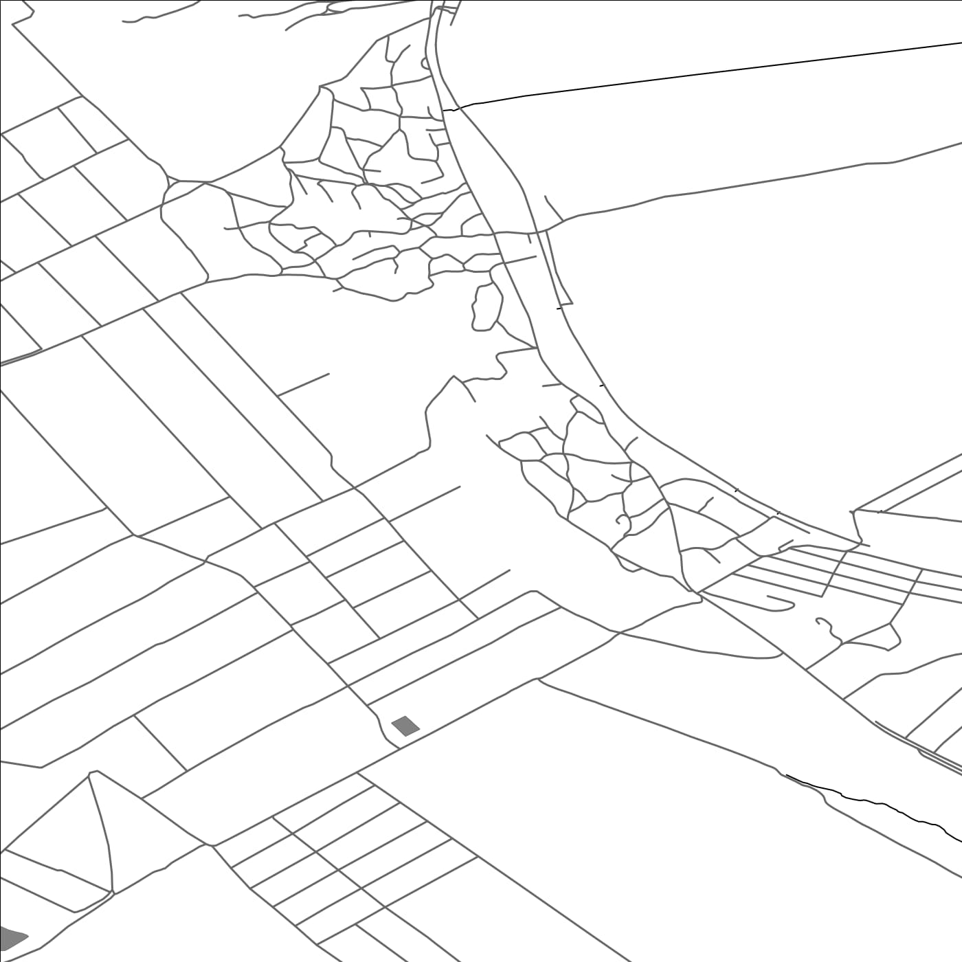 ROAD MAP OF HAGIMUS, MOLDOVA BY MAPBAKES