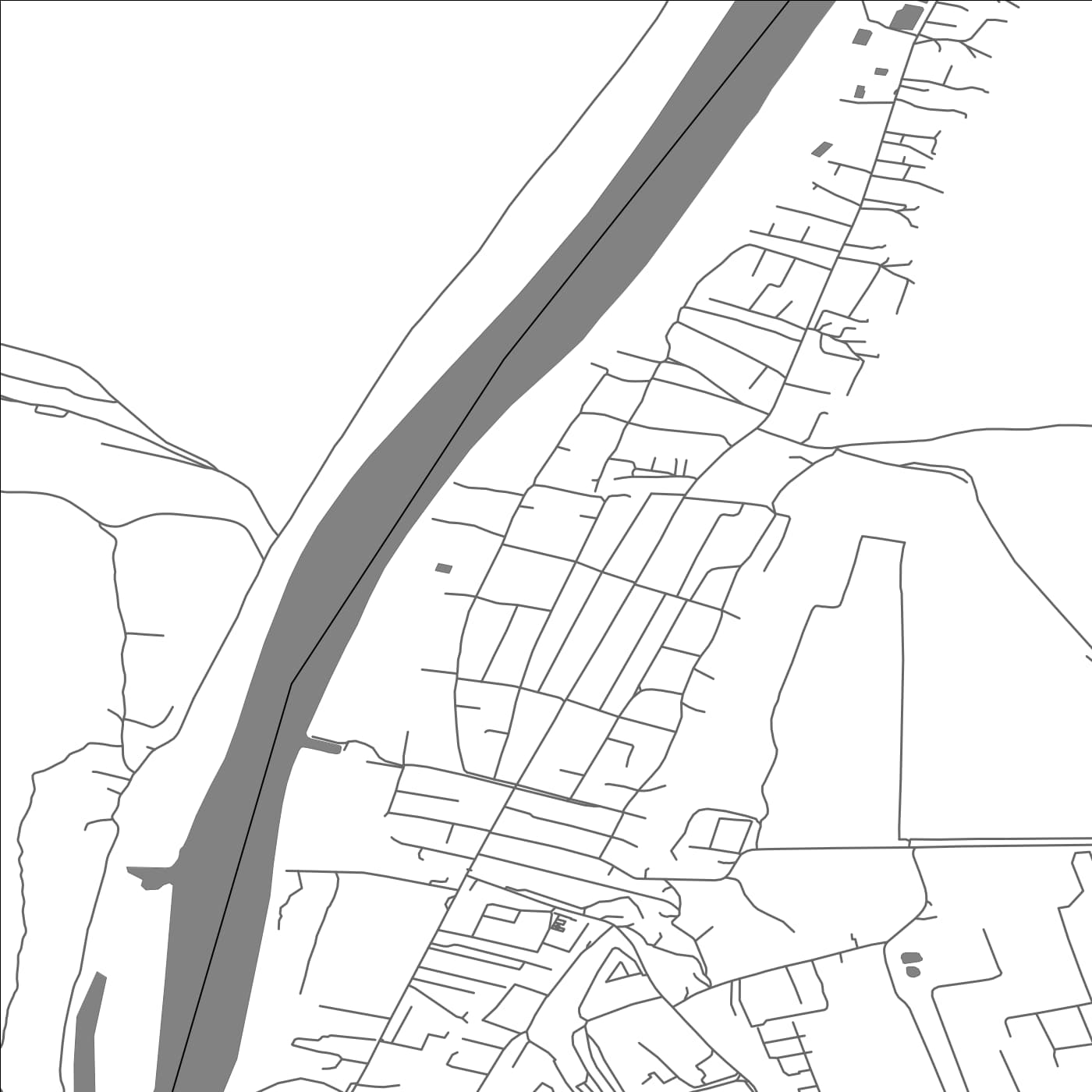 ROAD MAP OF HÂRJĂU, MOLDOVA BY MAPBAKES