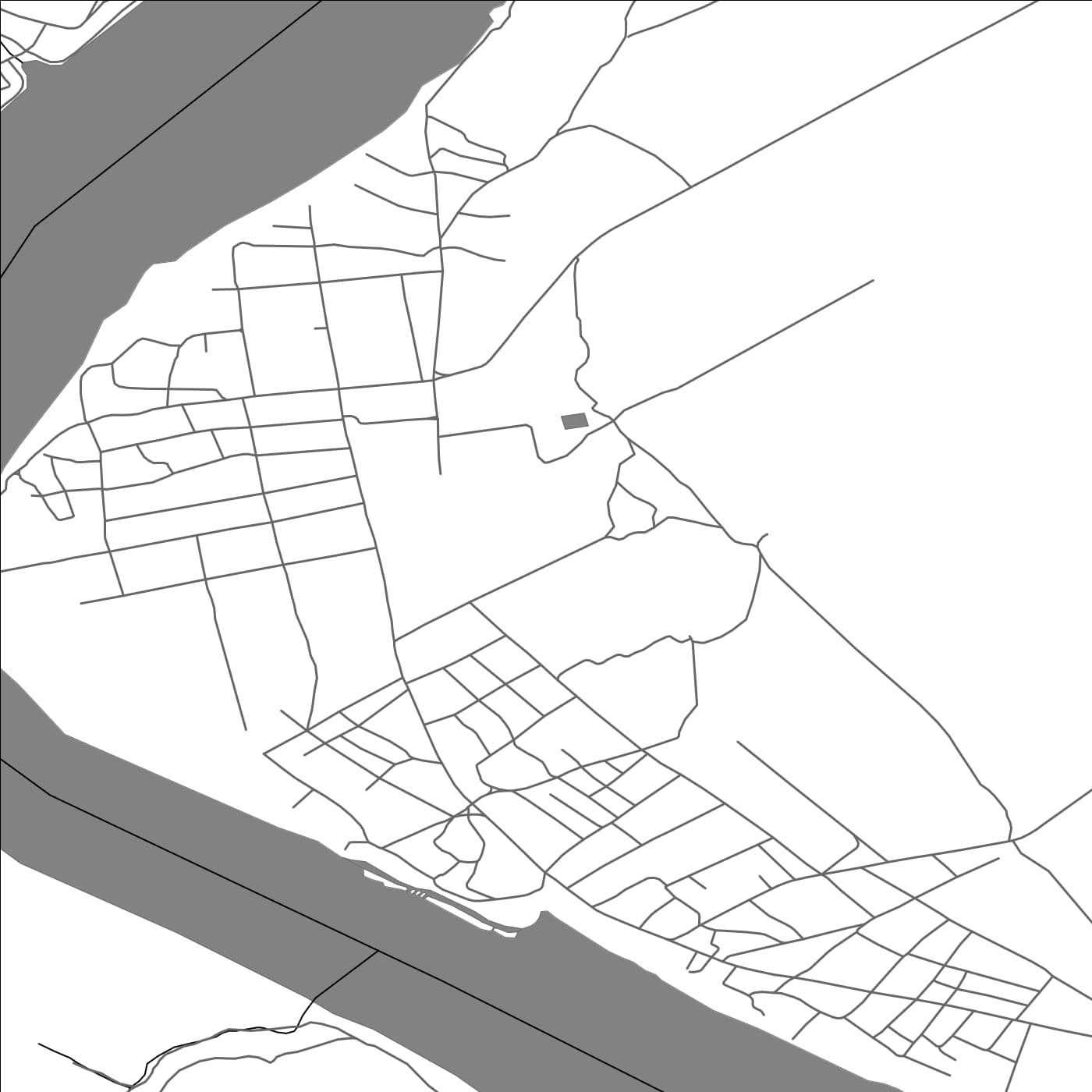 ROAD MAP OF HARMAŢCA, MOLDOVA BY MAPBAKES